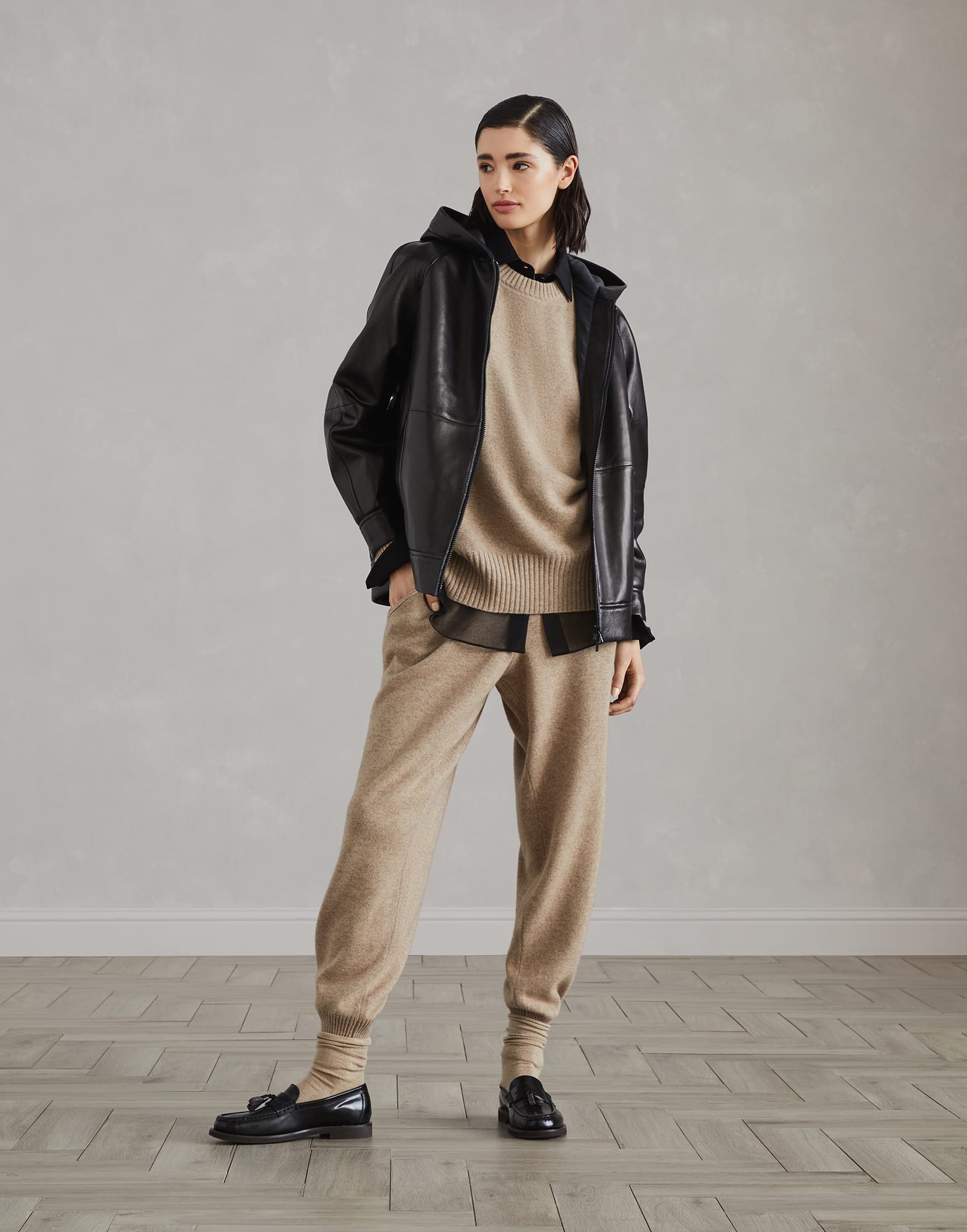 BRUNELLO CUCINELLI】ウールトラウザーズ 44 BRUNELLO CUCINELLI】ウールトラウザーズ 44