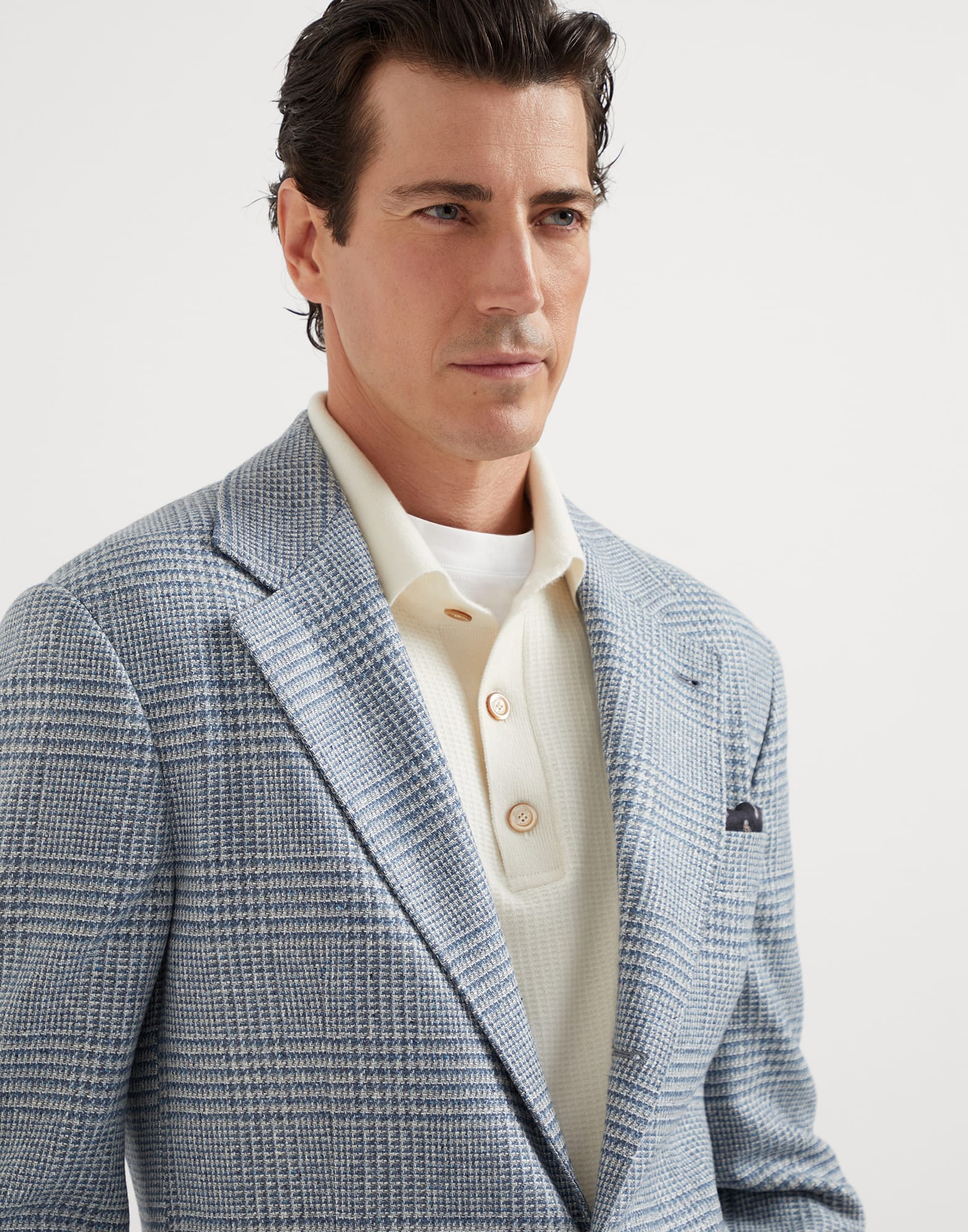 Chaqueta deconstruida Principe de Gales