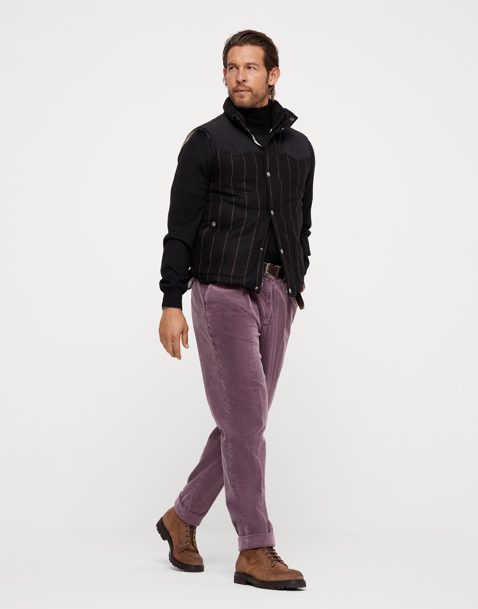 Leisure fit trousers with pleats (242M280DE1450C6320) for