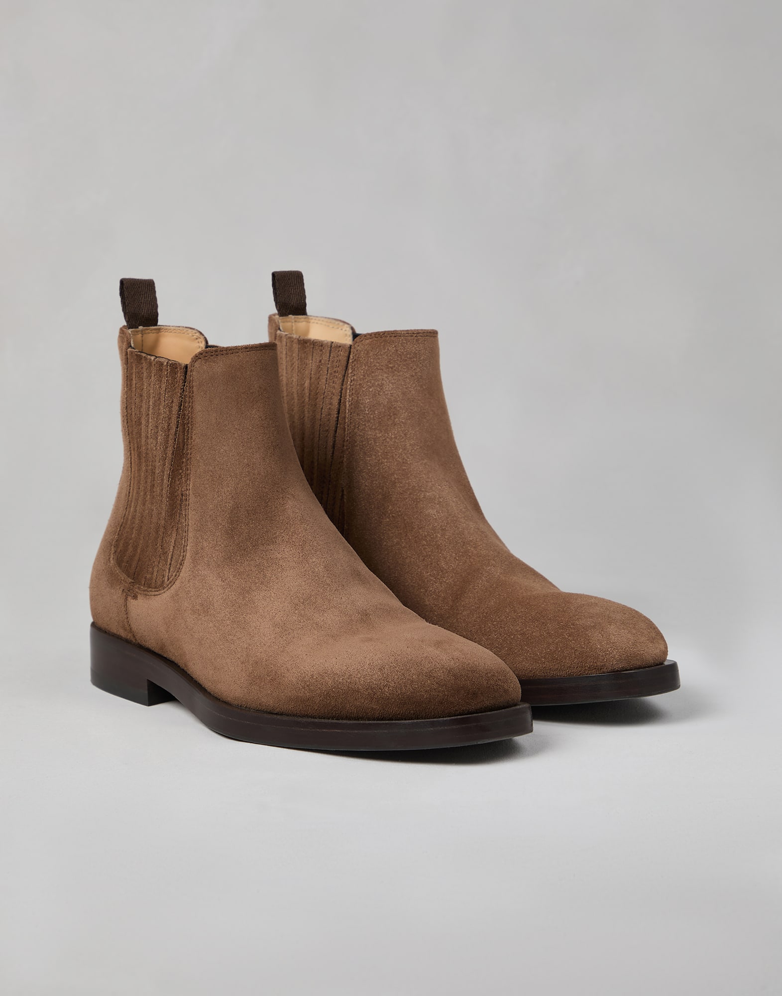 Suede Chelsea boots