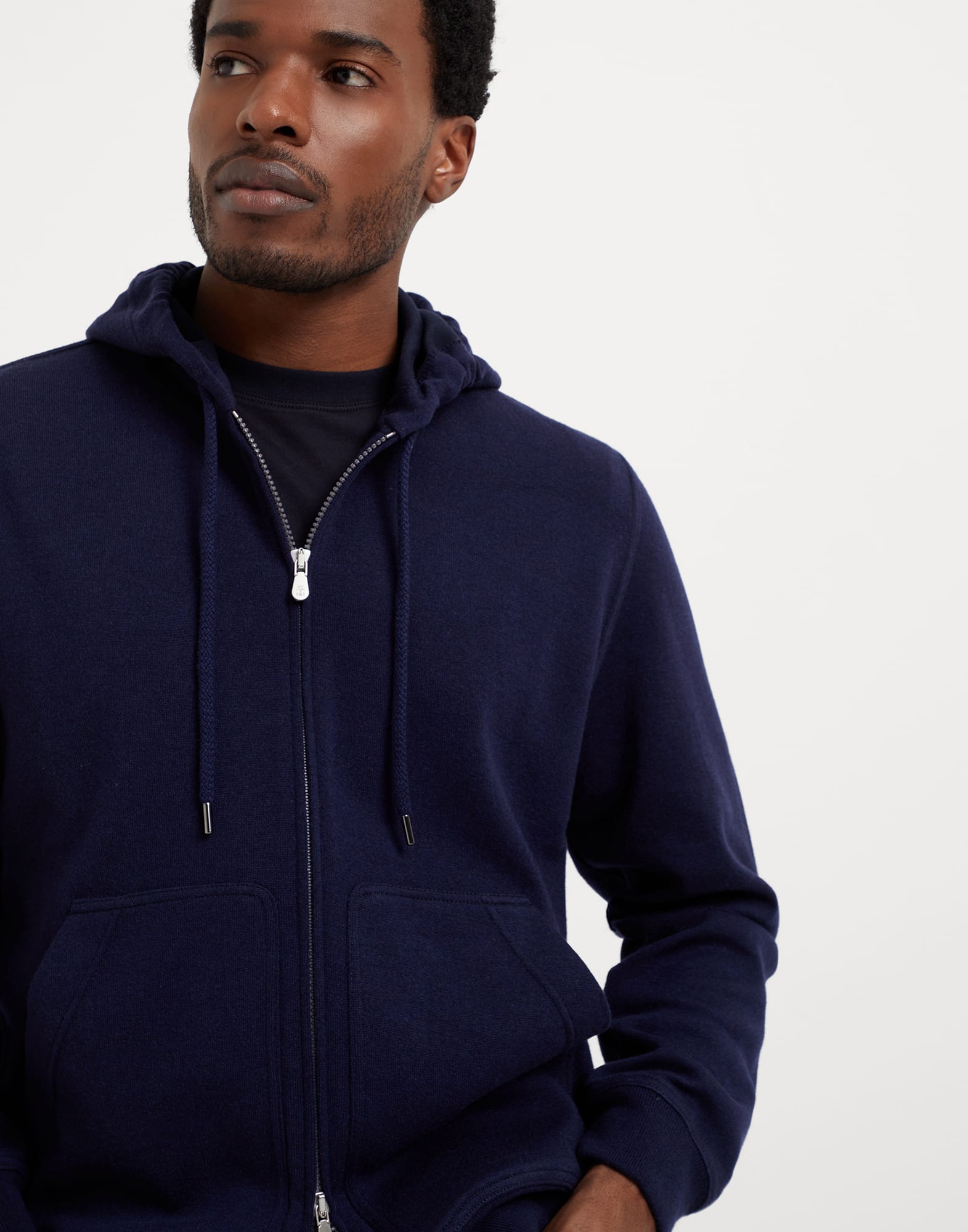 Double cloth sweatshirt (242MM8329069GC391) for Man | Brunello Cucinelli