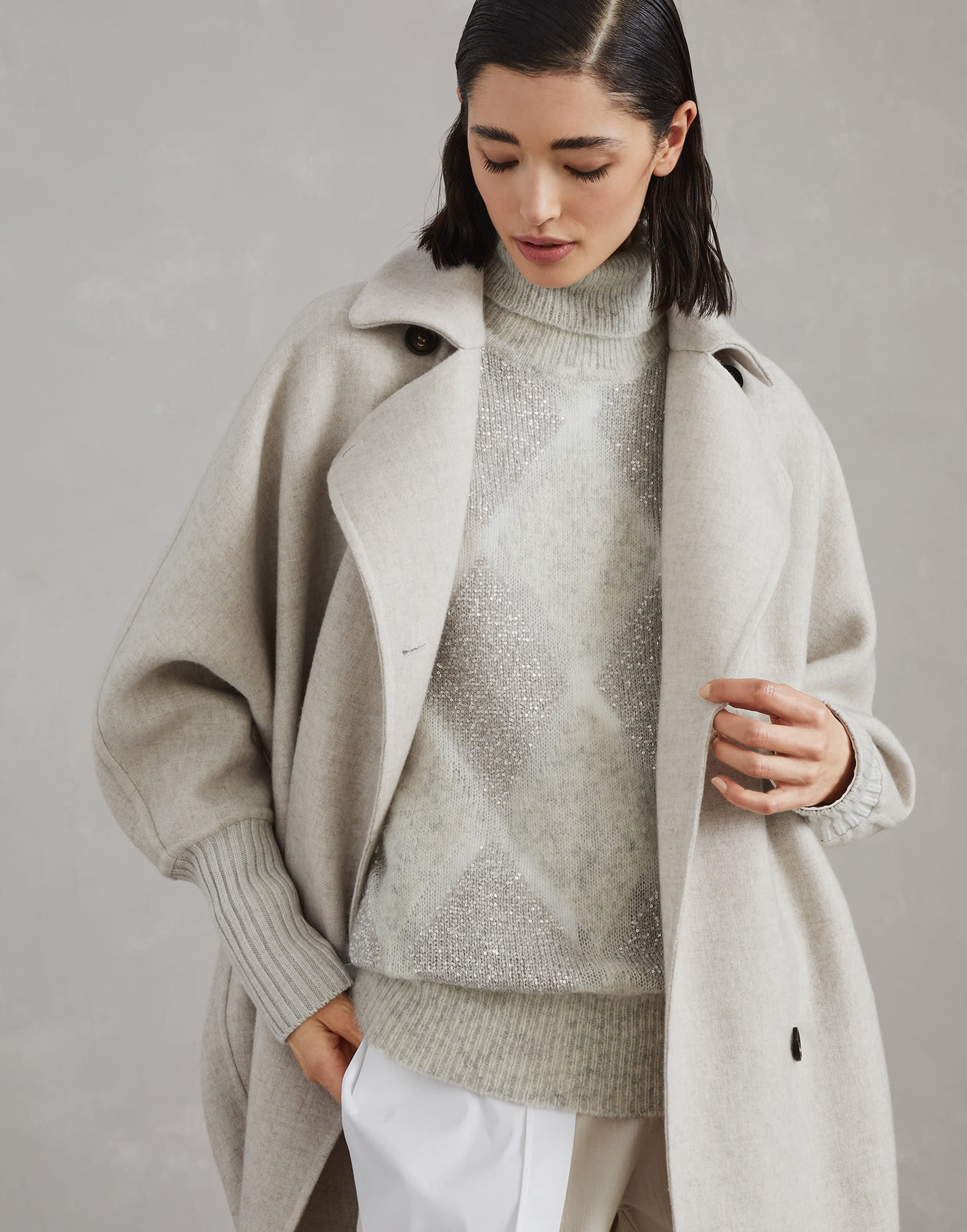 Hand-crafted coat