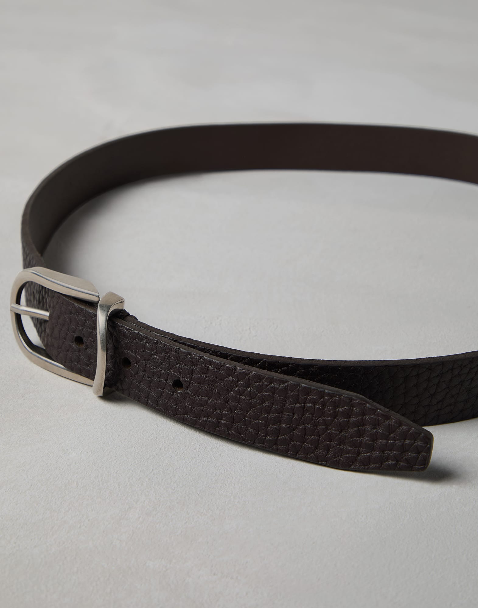 Leather belt