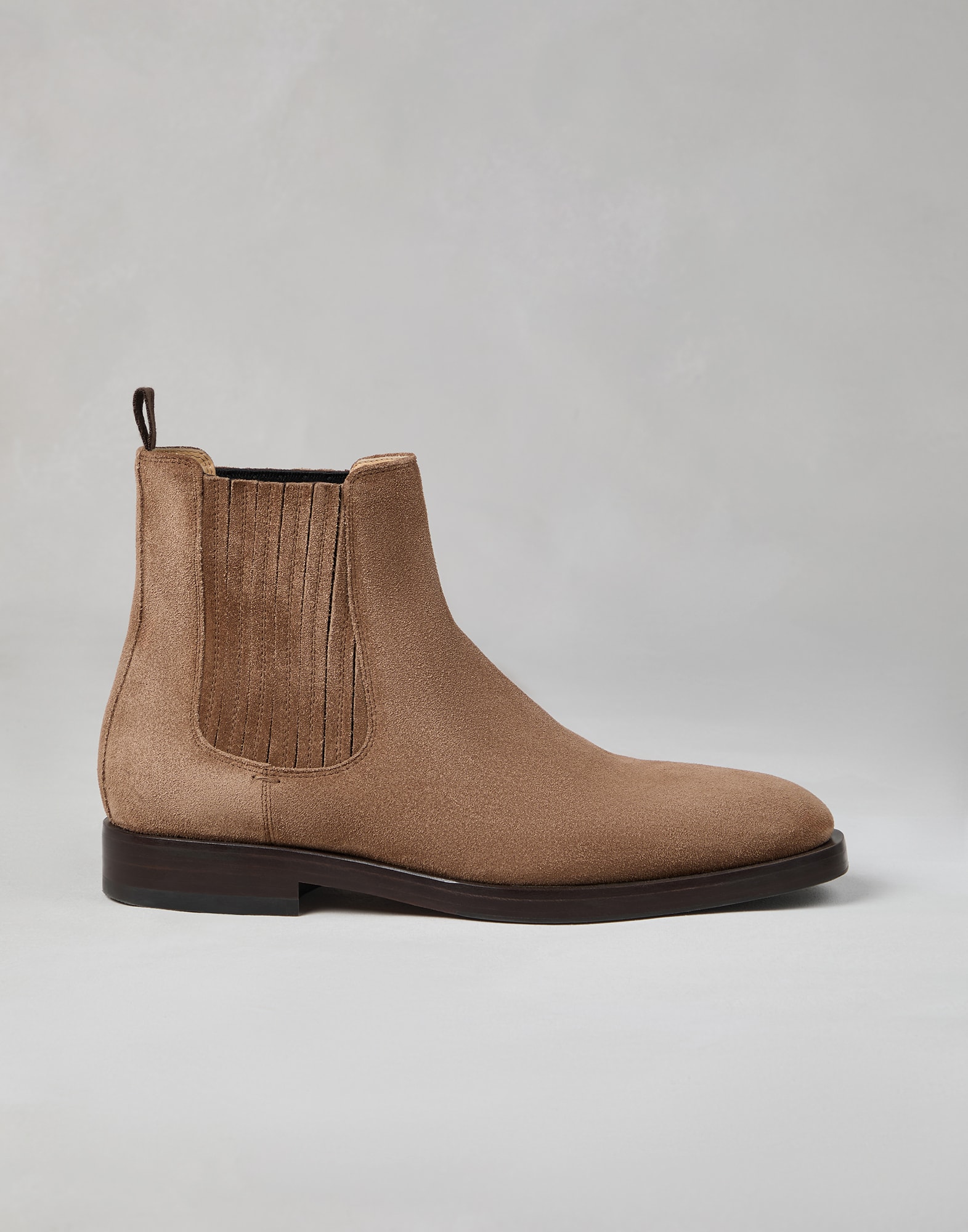 Suede Chelsea boots