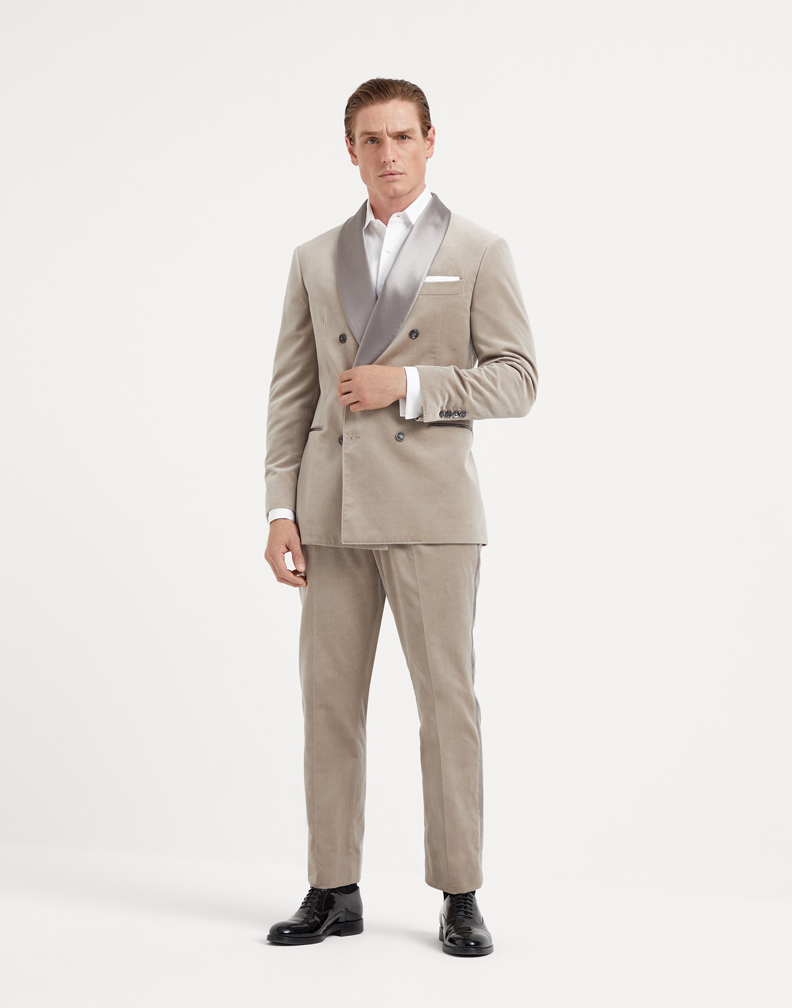 One and a half breasted jacket on sale
