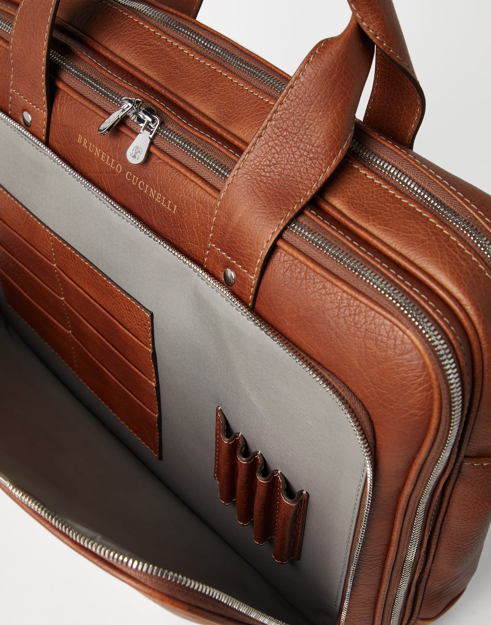 Briefcase 242MBZIBU391C101 for Man Brunello Cucinelli