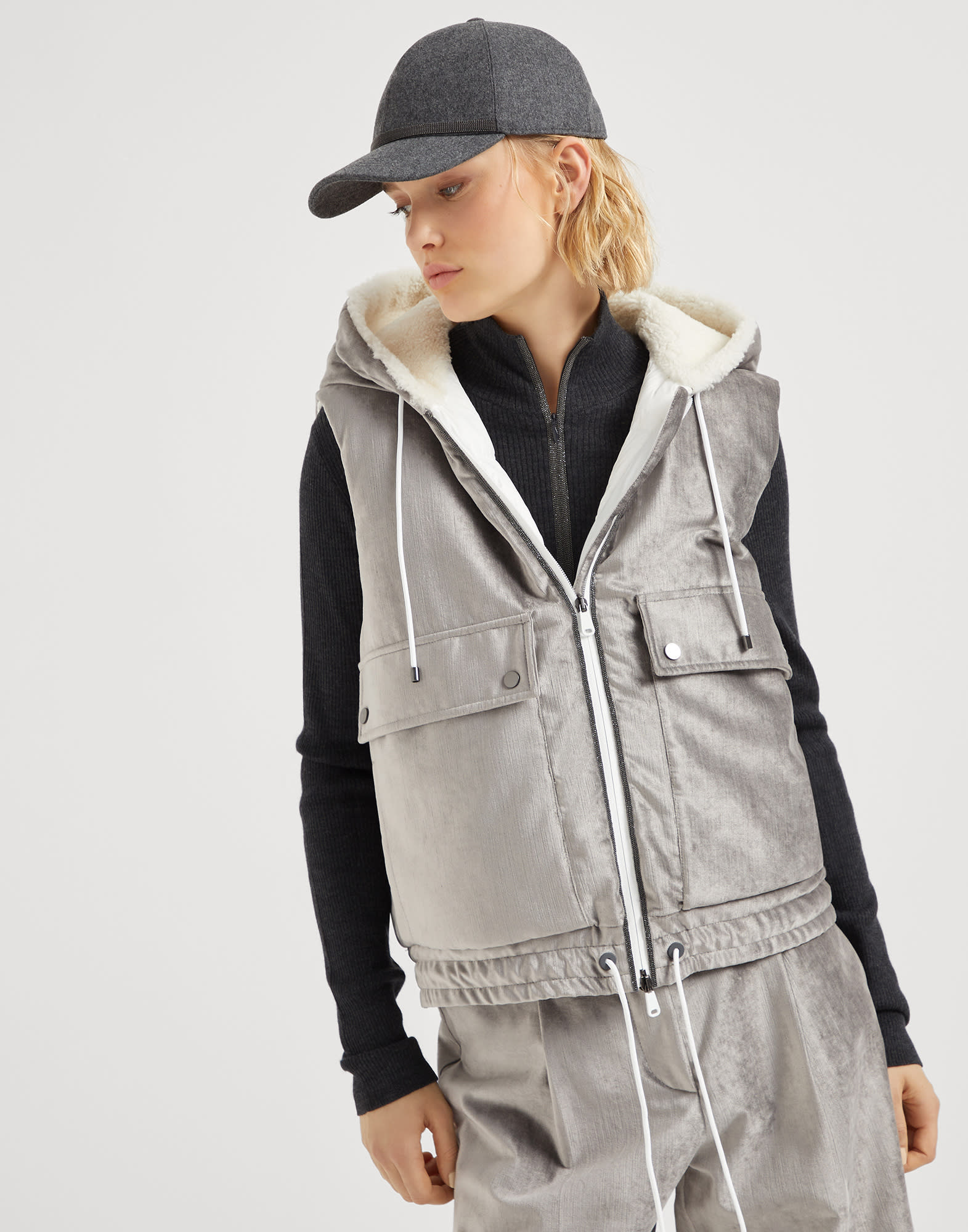 ☆22SSモデル☆BRUNELLO CUCINELLI☆モニーレ☆ダウンベスト☆