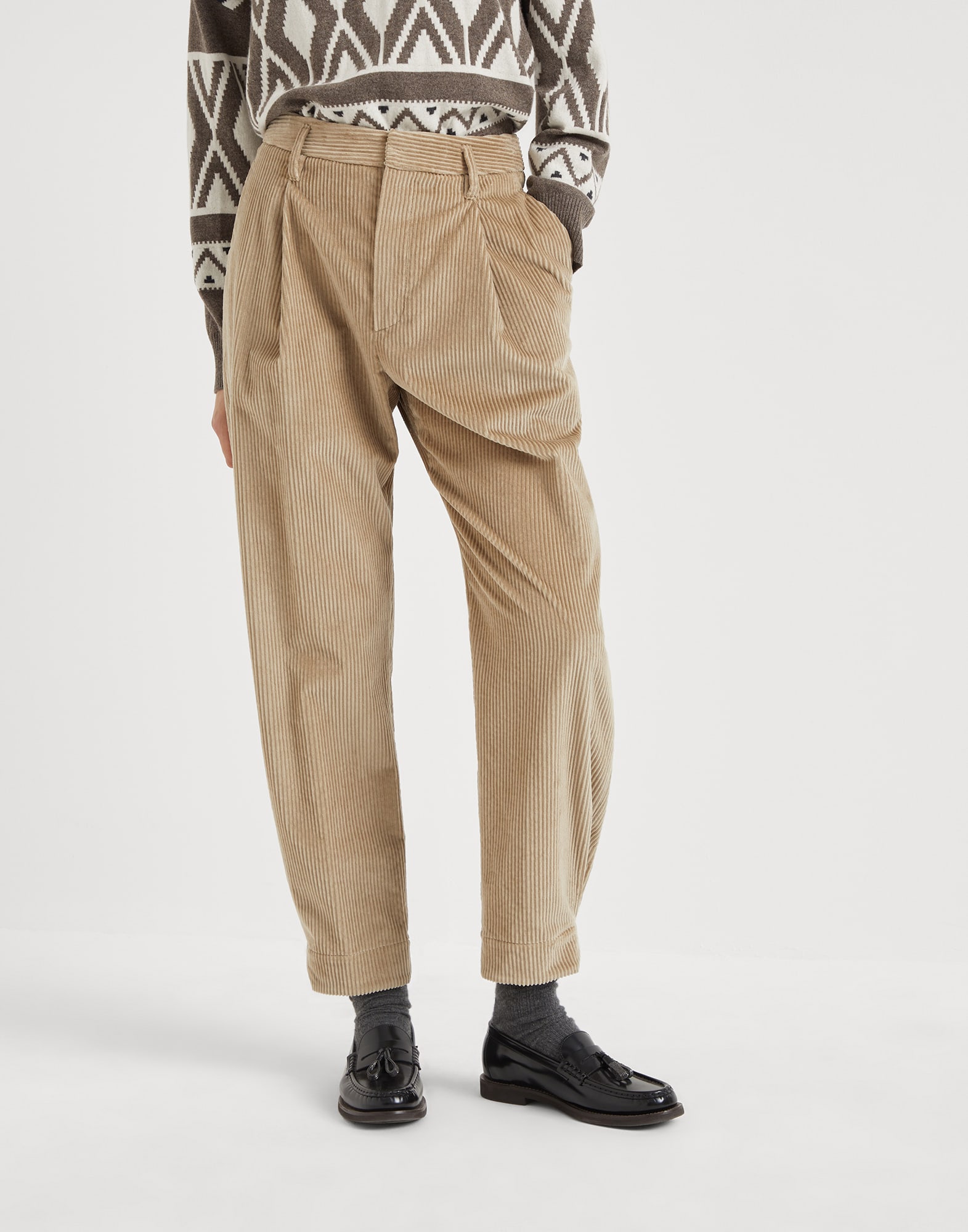 CTHY　TECHWOOL BAGGY SARROUEL SLACKS CTHYTECHWOOL BAGGY SARROUEL SLACKS