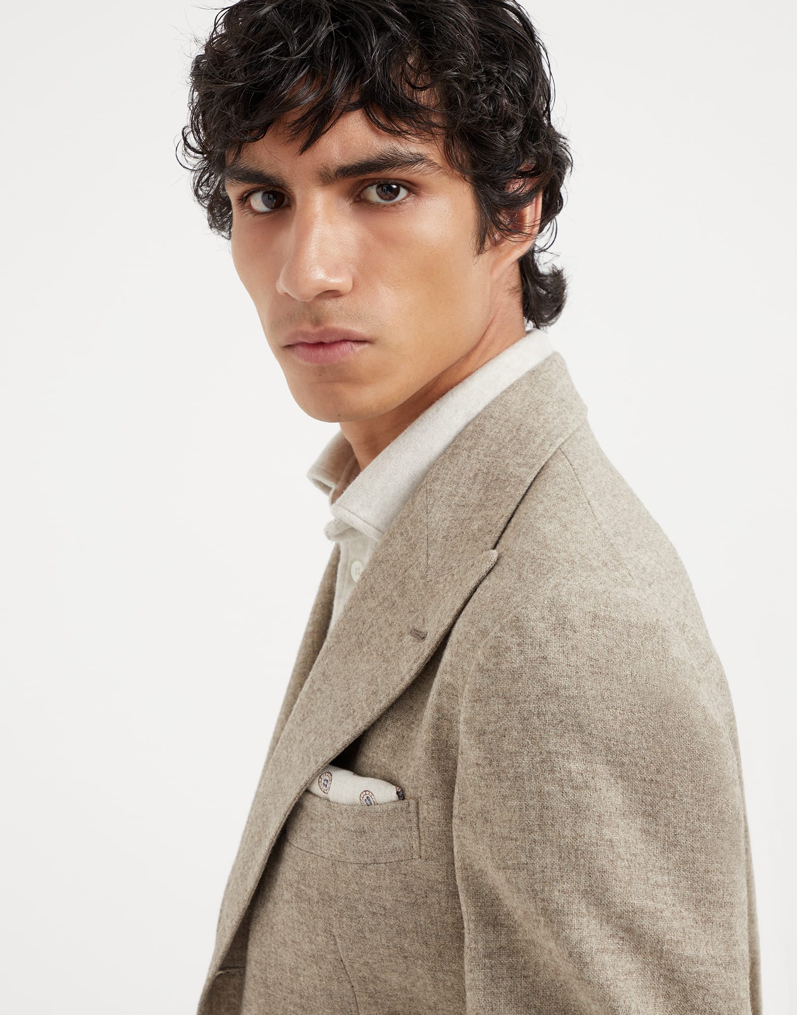 Yak fabric blazer (242MD9667BFDJC003) for Man | Brunello Yak fabric blazer (242MD9667BFDJC003) for Man | Brunello