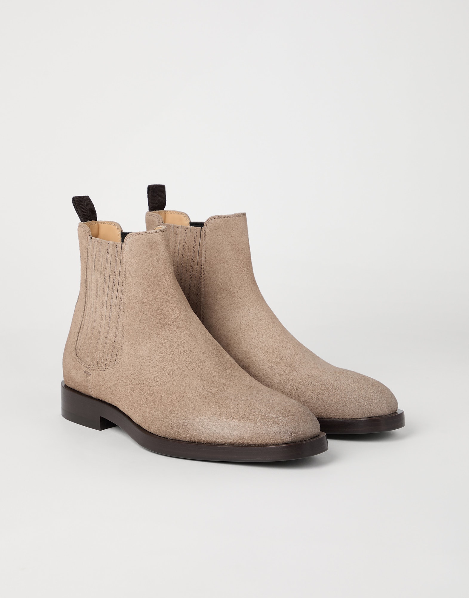 Suede Chelsea boots