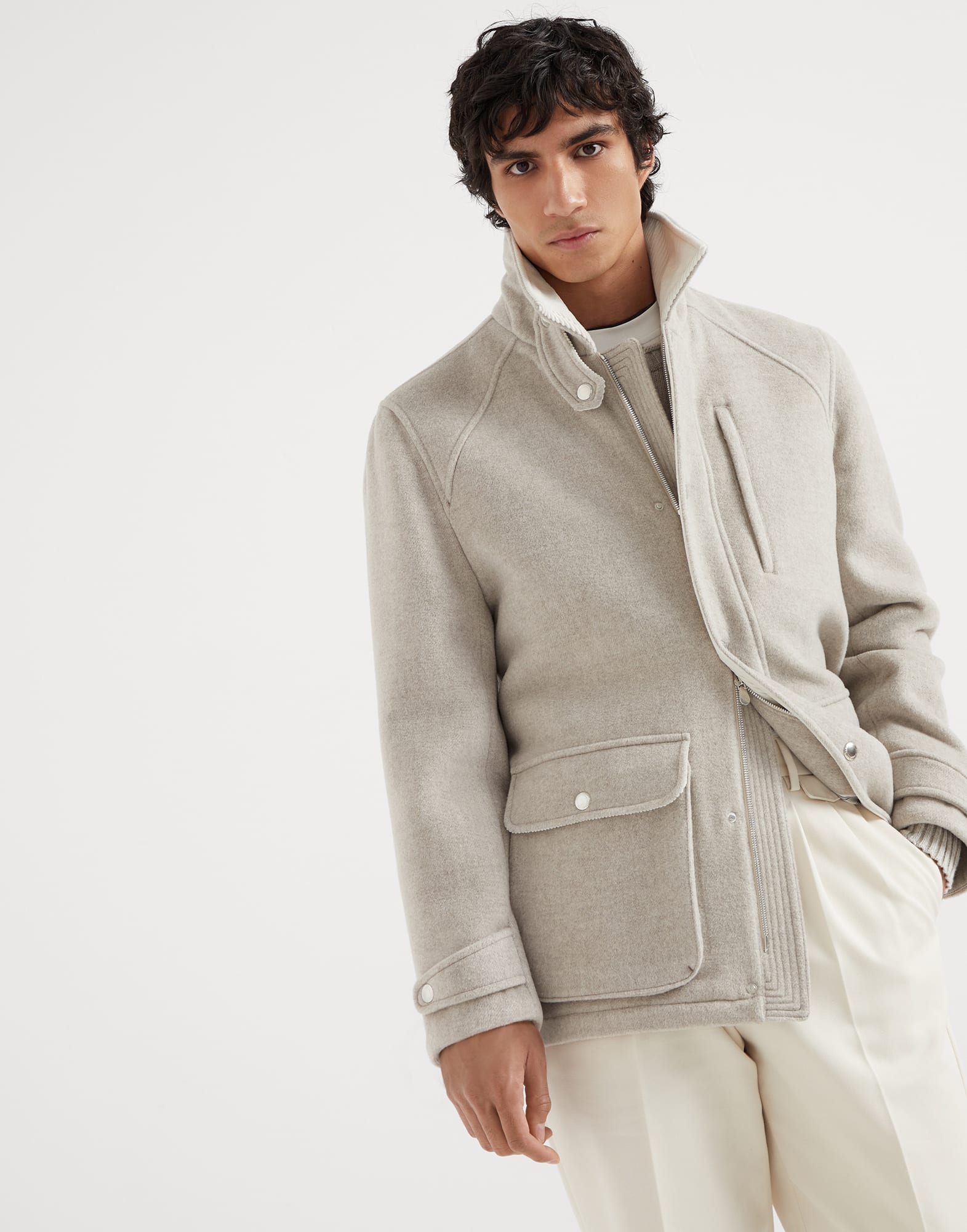 Brunello cucinelli coat shop