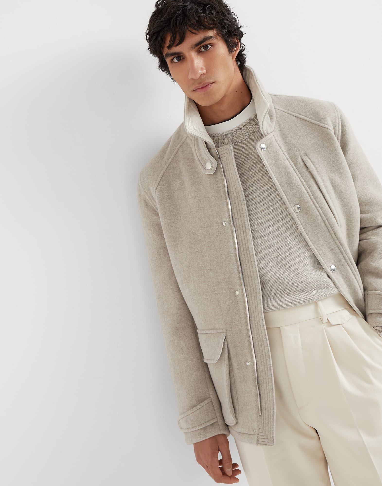 フィールドジャケット (242MD5326340CAP3805) for メンズ | Brunello Cucinelli