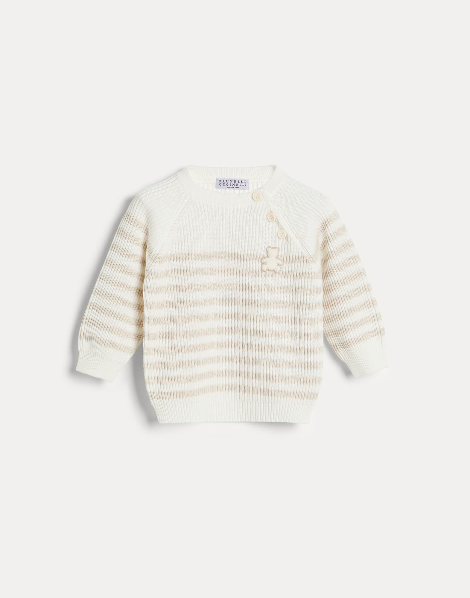 Bernie Baby striped sweater