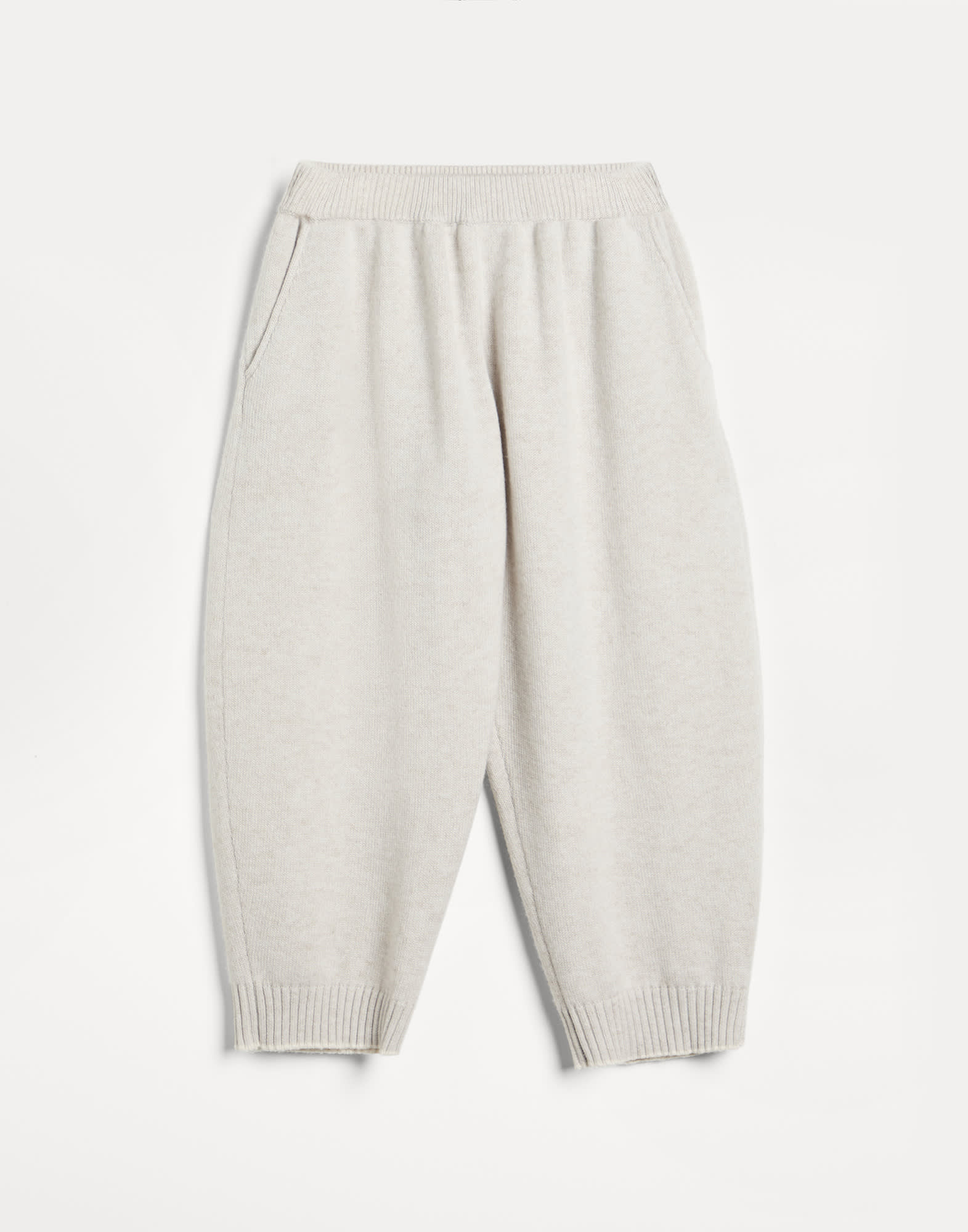 Pantalone in maglia di cashmere