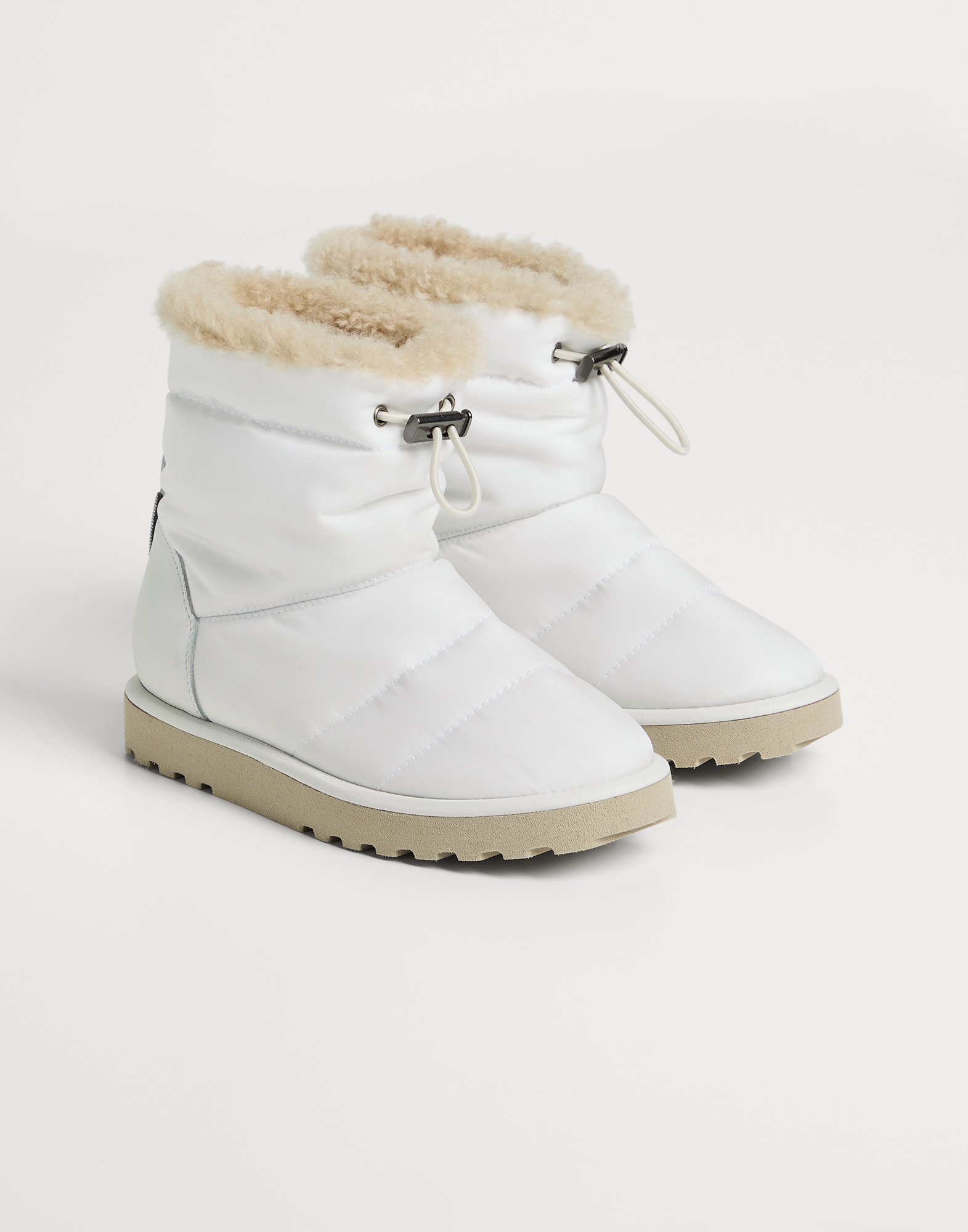 White bearpaw boots on sale