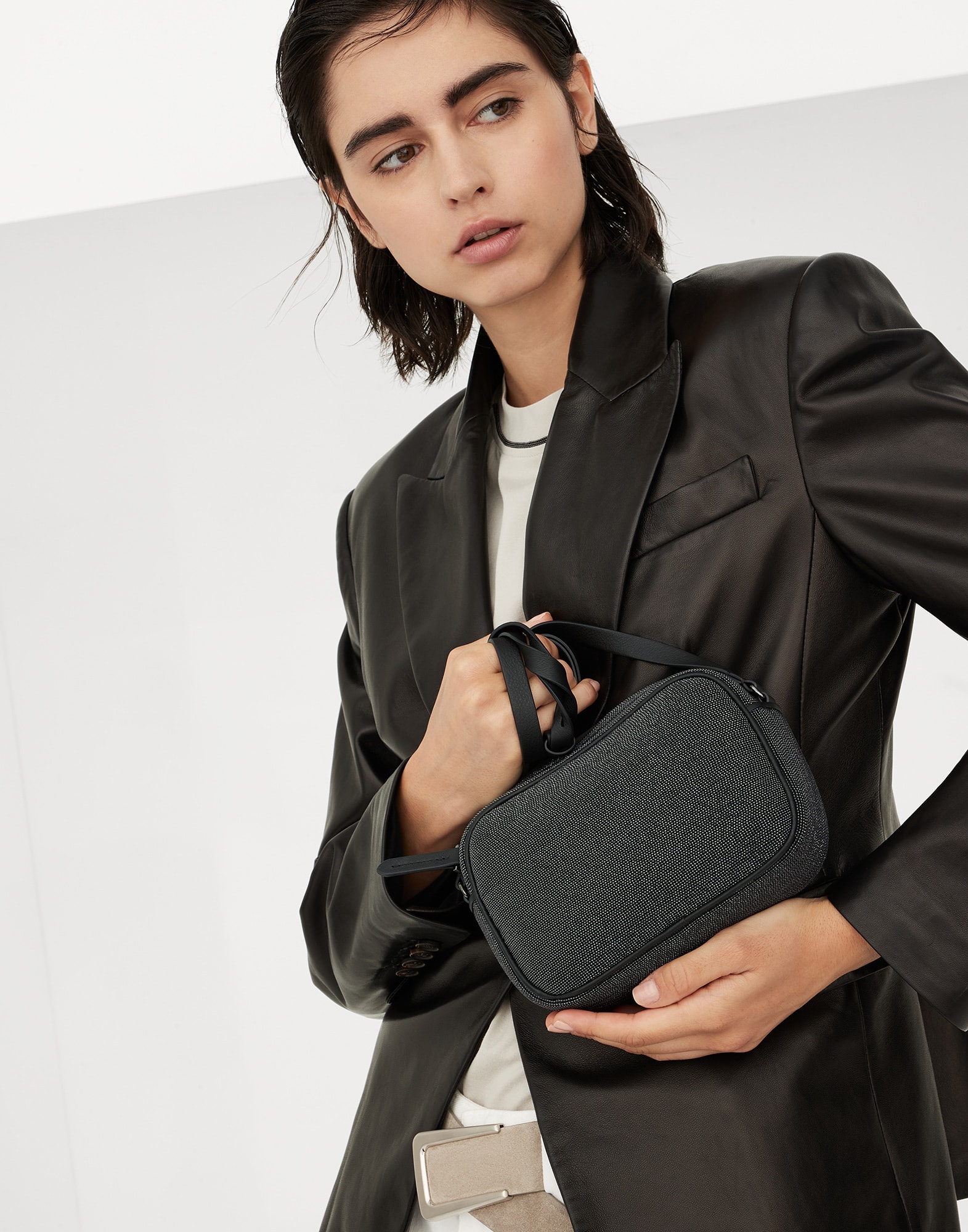 Precious bag (242MBMON2554C235501) for Woman | Brunello Cucinelli