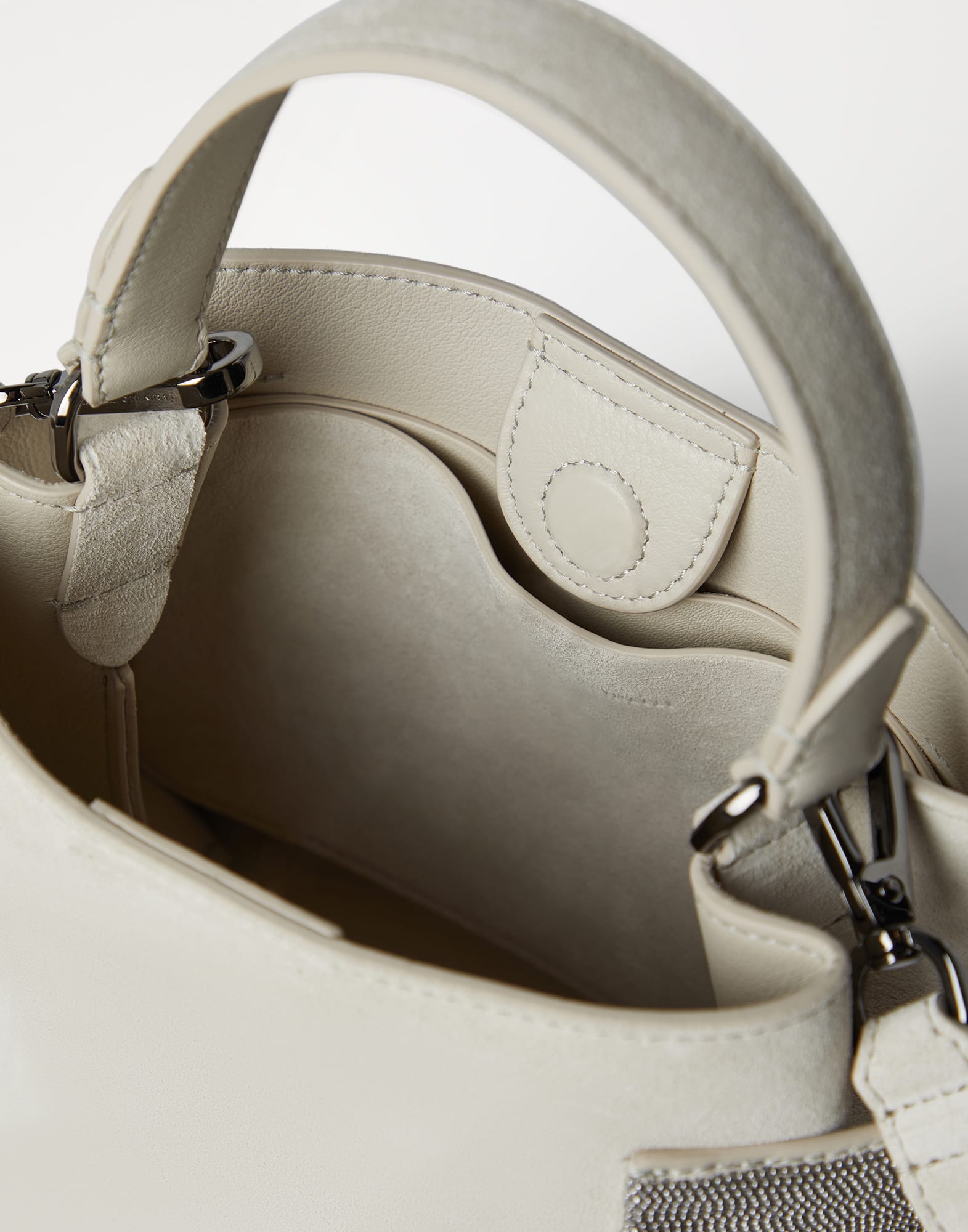 Small Top-Handle Essence bag (242MBDLD2499C959301) for Woman | Brunello  Cucinelli