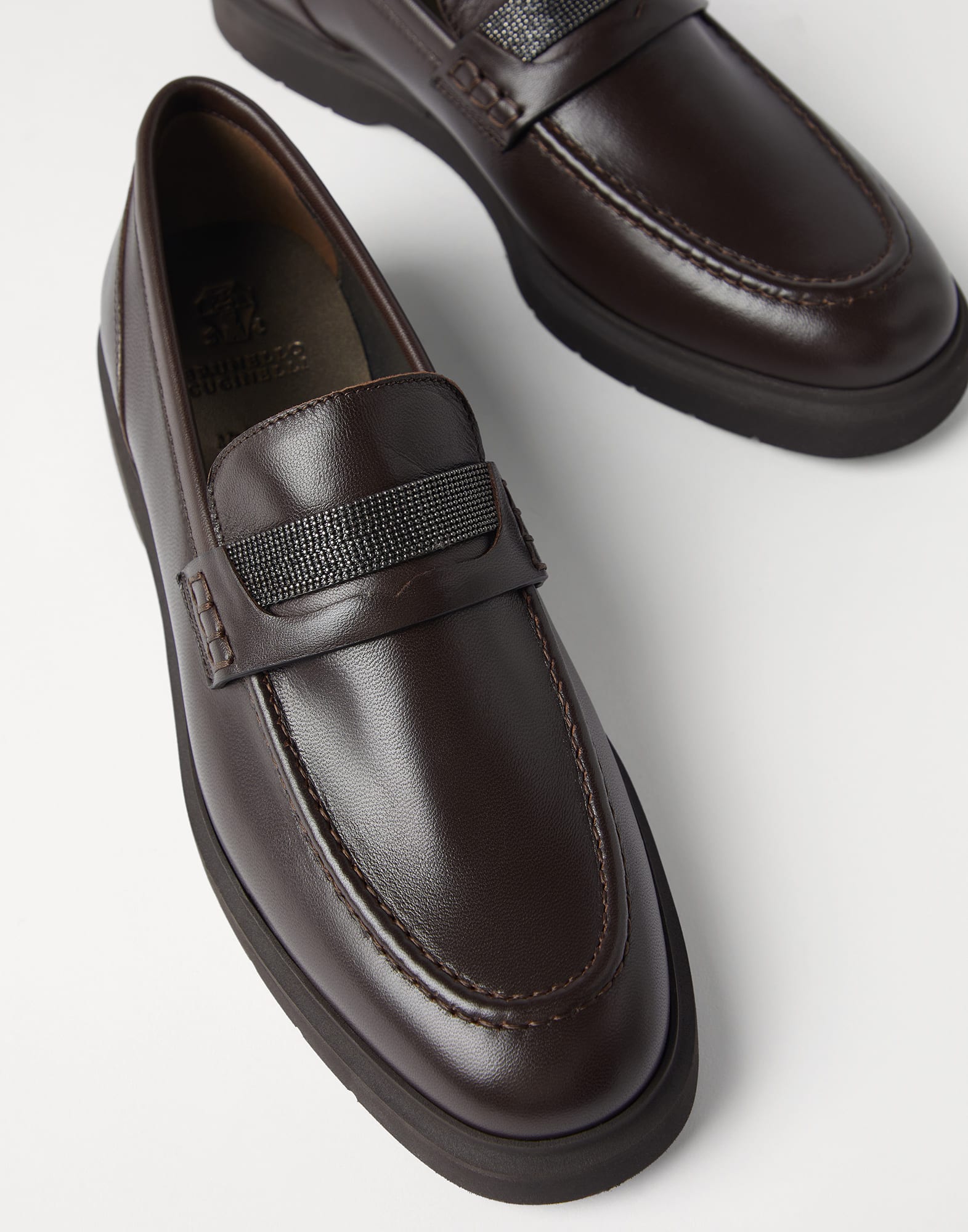 Penny loafers (242MZNAG2370C8279) for Woman | Brunello Cucinelli