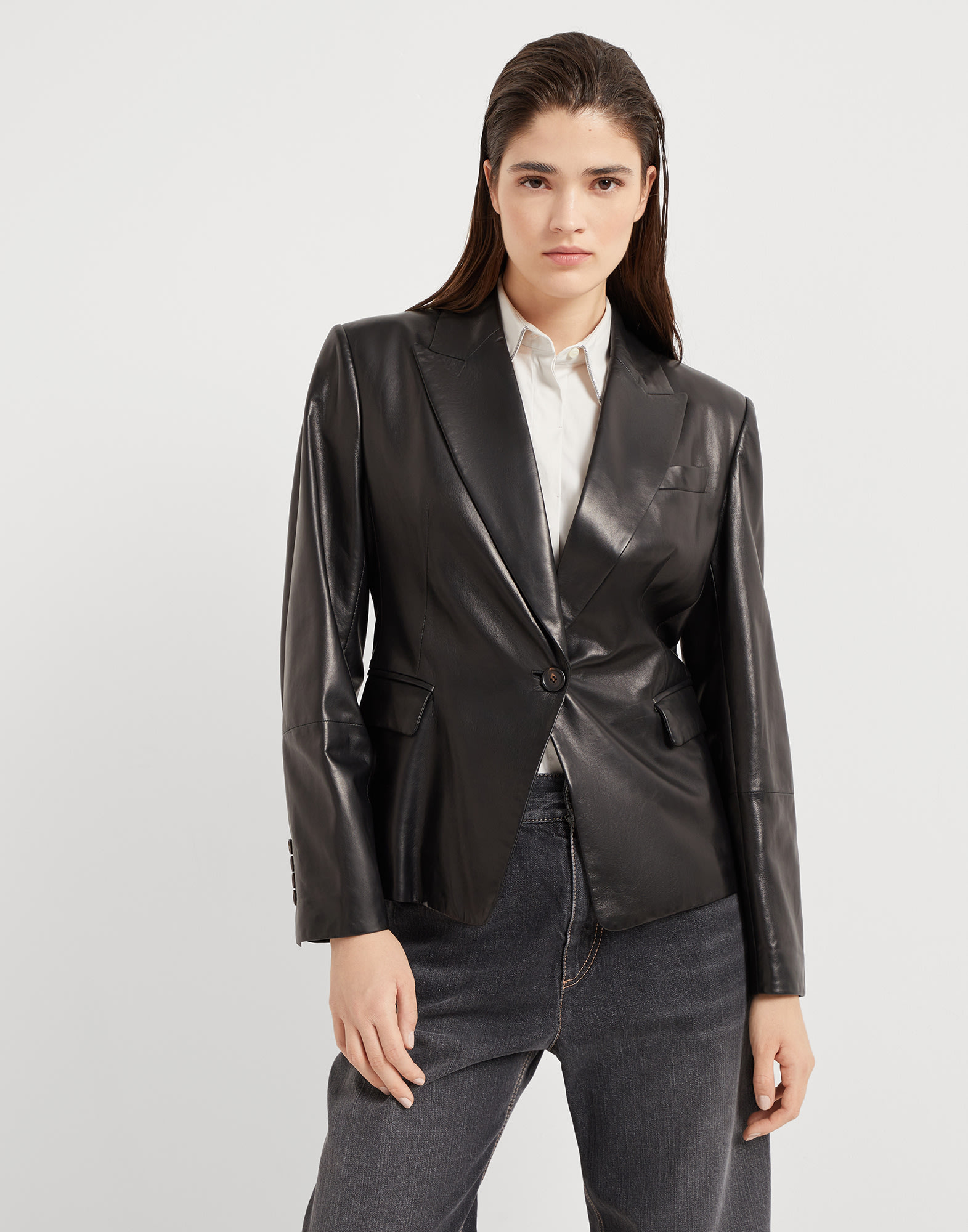 Nappa leather jacket cheap