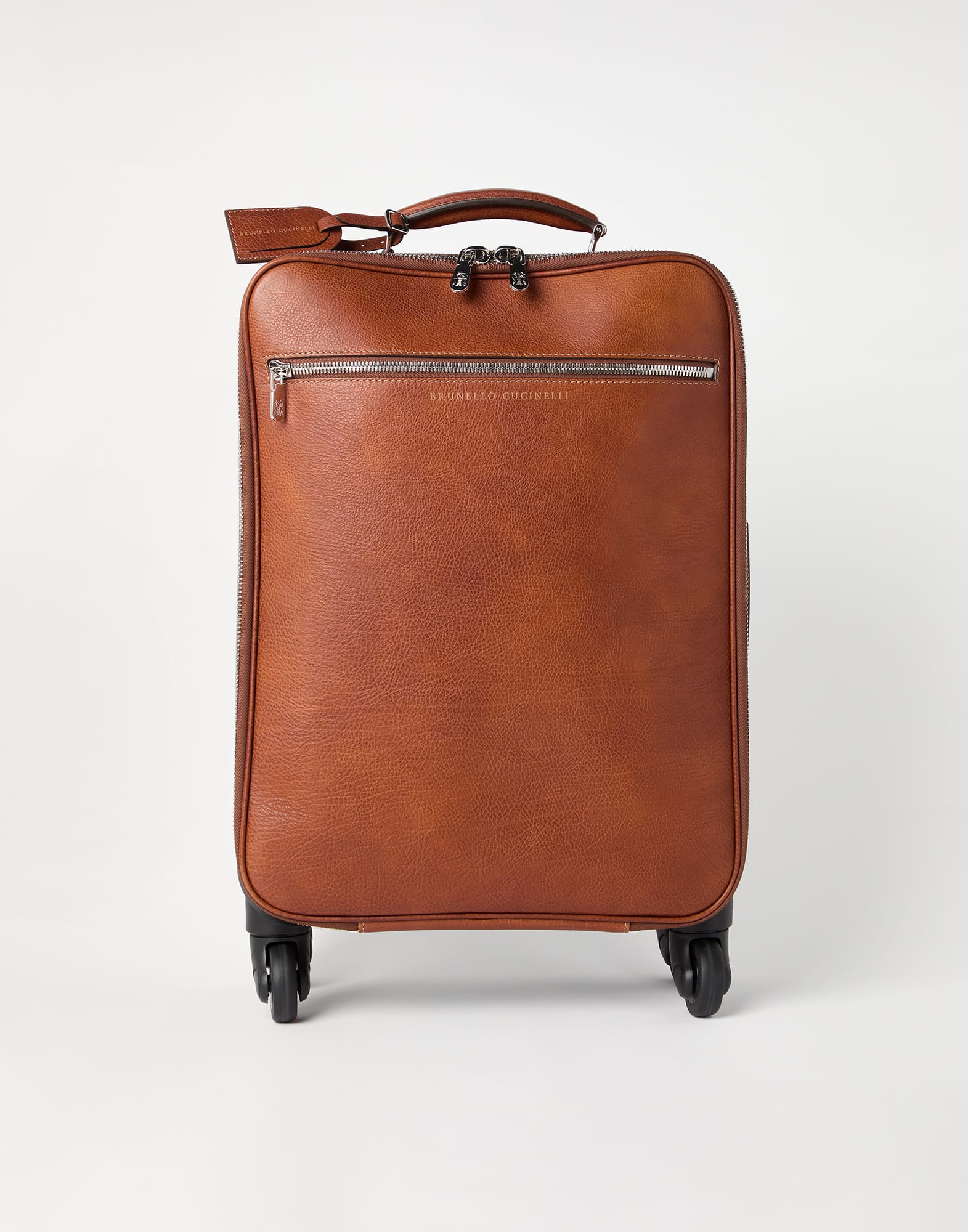 Leather trolley bag clearance
