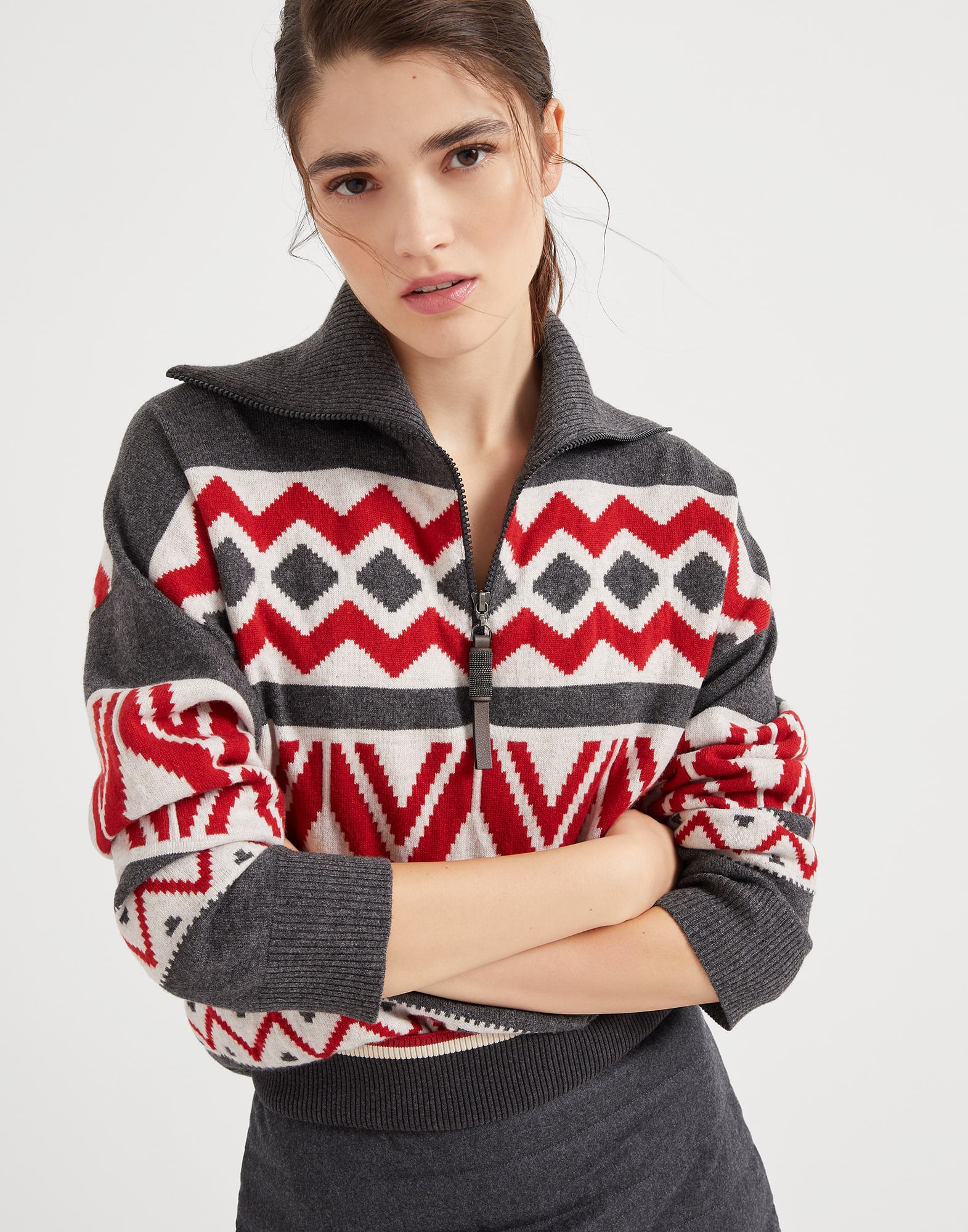 Maille femme haut de gamme sale