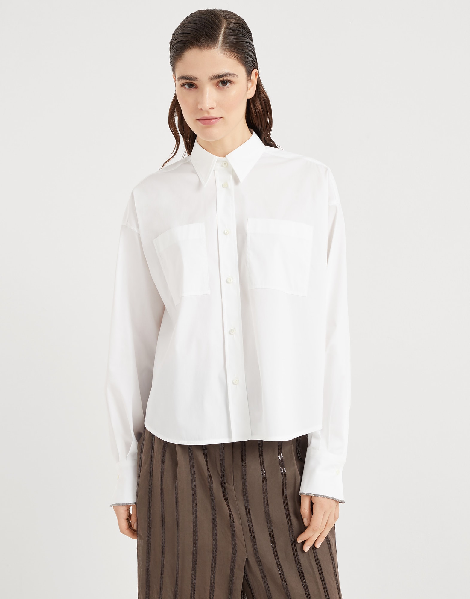 美品】ブルネロクチネリ シルク モニーレ リボン ブラウス きれいめ 美品】ブルネロクチネリ シルク モニーレ リボン ブラウス きれいめ