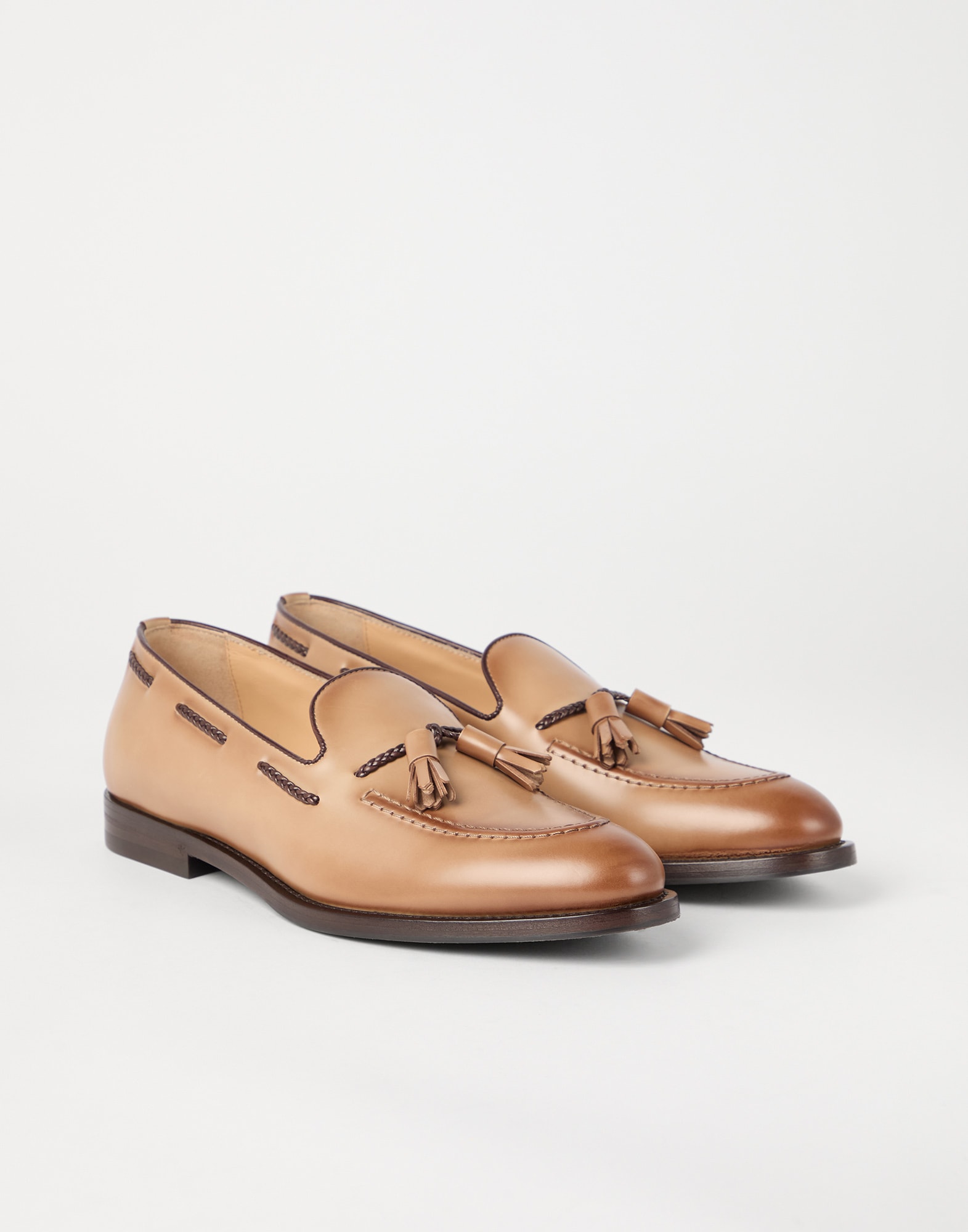Calfskin penny loafers
