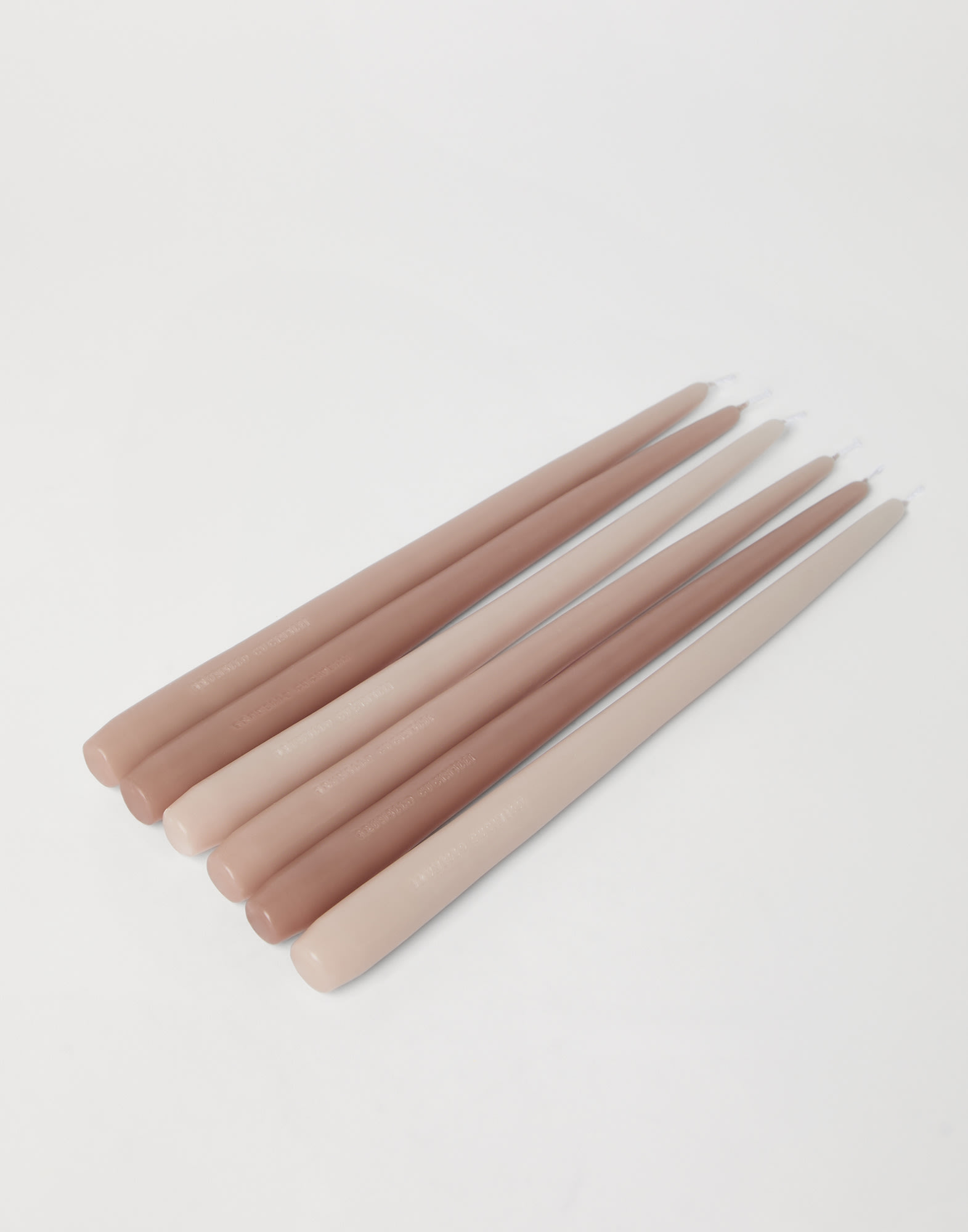 Set of six candles Brown Lifestyle - Brunello Cucinelli
