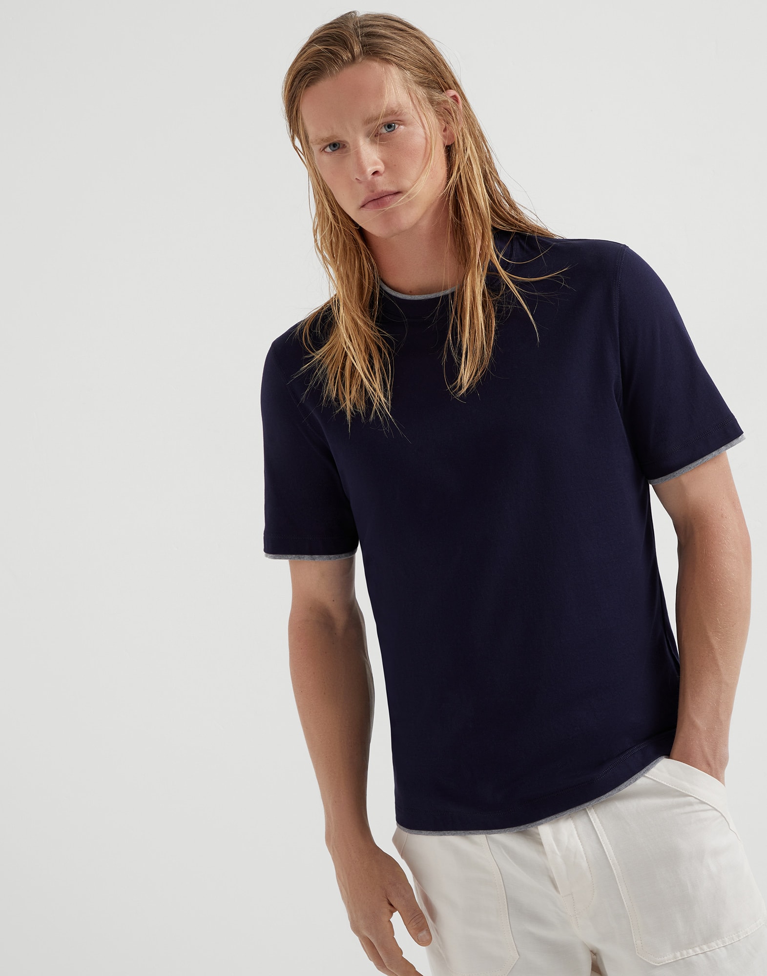 メンズ カジュアルTシャツ＆ポロシャツ | Brunello Cucinelli