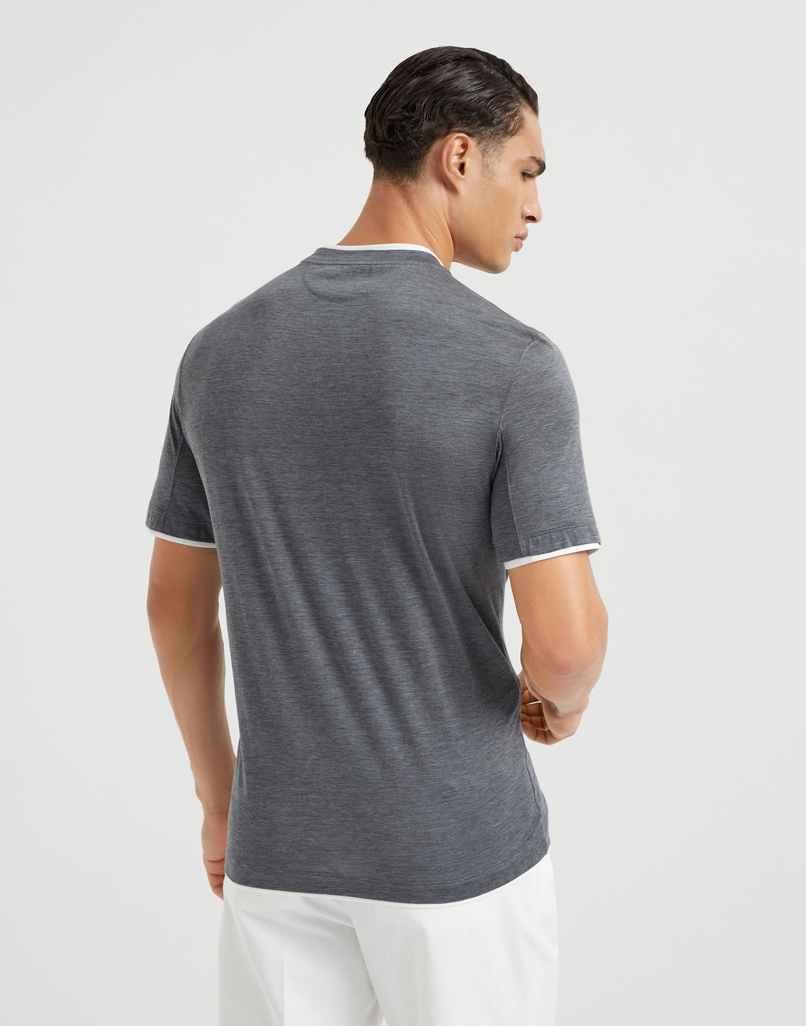BRUNELLO CUCINELLI クルネック Tシャツ 半袖 M0T81BI100 C6159 BRUNELLO CUCINELLI クルネック Tシャツ 半袖 M0T81BI100 C6159