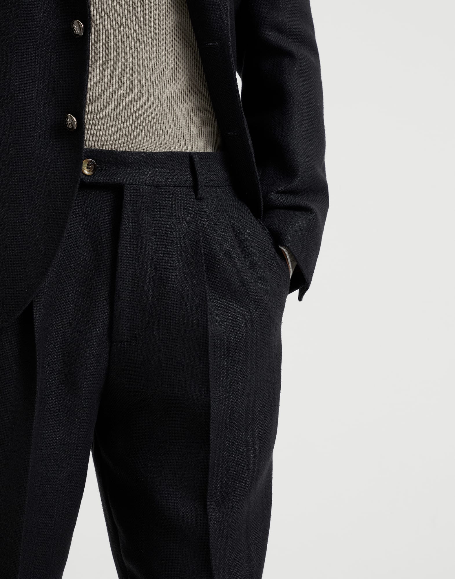 BRUNELLO CUCINELLI チェック柄 ガウチョパンツ USA4 ベルト付 BRUNELLO CUCINELLI チェック柄 ガウチョパンツ USA4 ベルト付