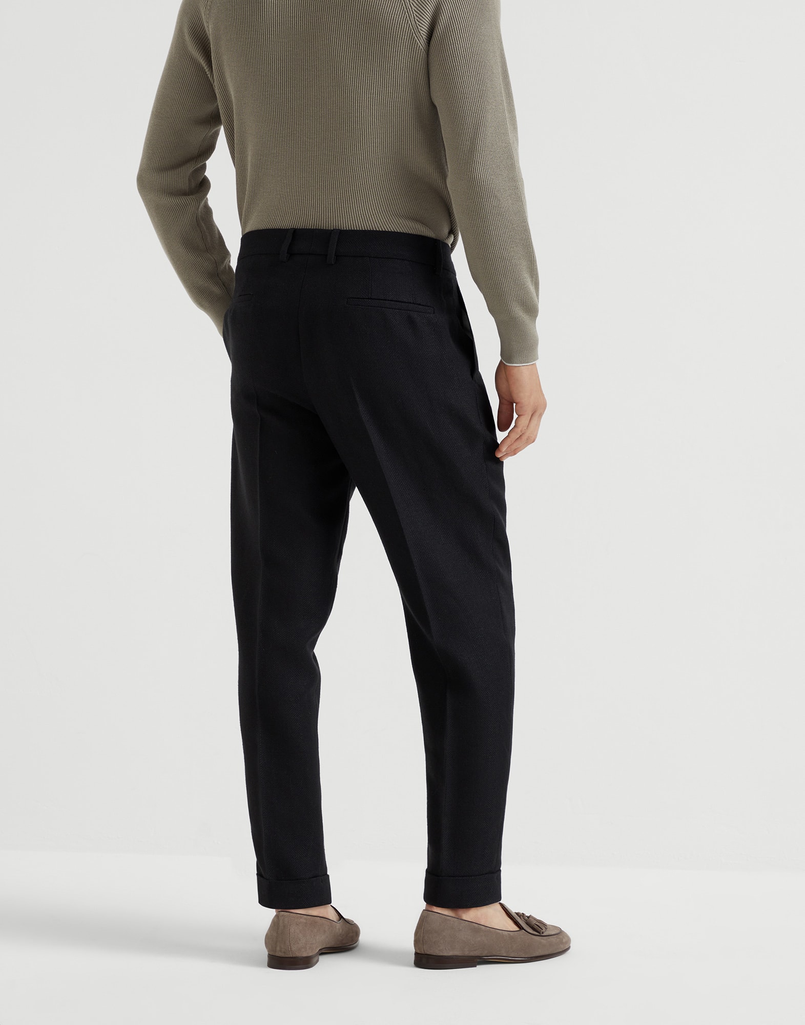 BRUNELLO CUCINELLI チェック柄 ガウチョパンツ USA4 Brunello BRUNELLO CUCINELLI チェック柄 ガウチョパンツ USA4 Brunello