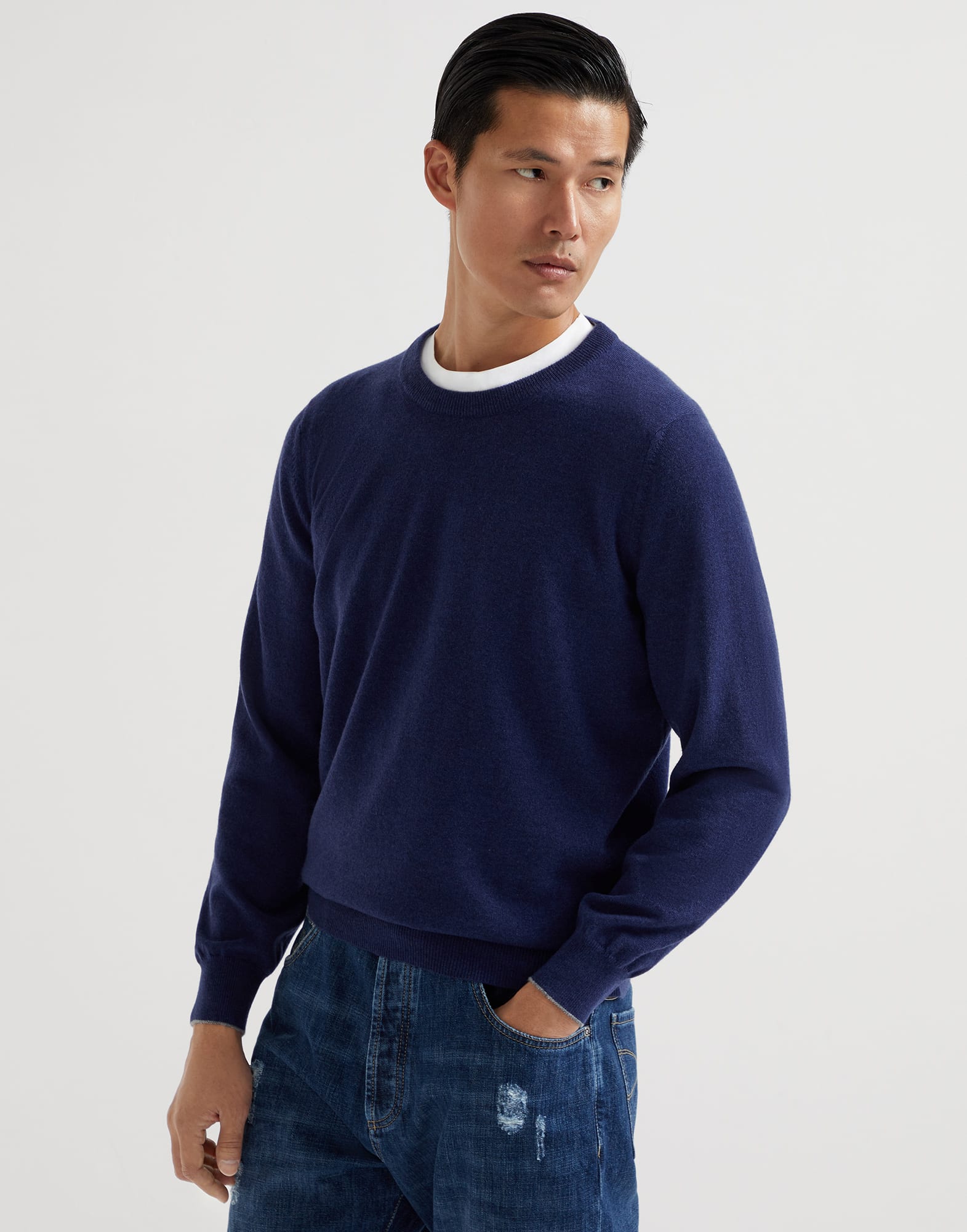 スウェット・トレーナー BRUNELLO CUCINELLI PULLOVER IN スウェット・トレーナー BRUNELLO CUCINELLI PULLOVER IN