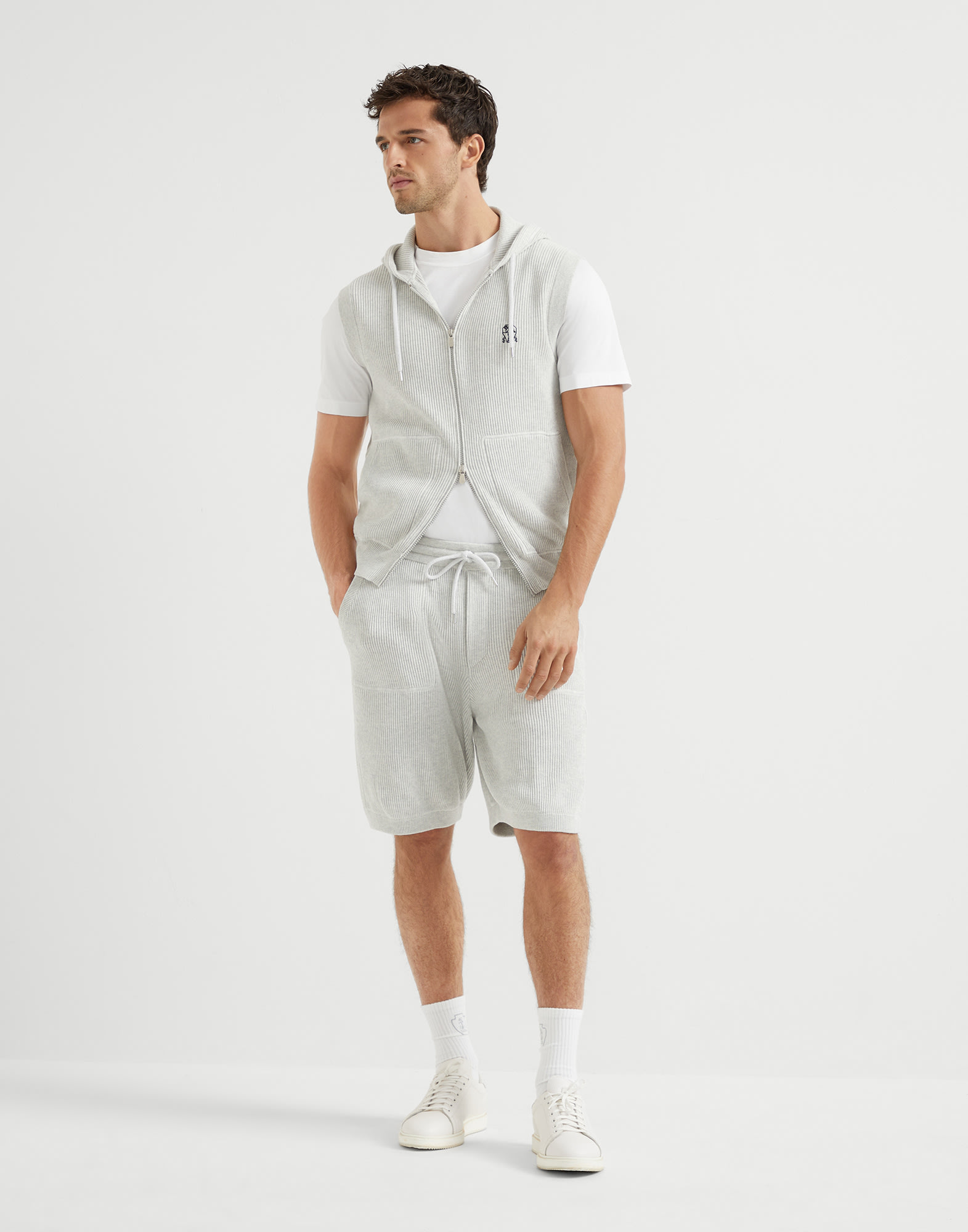 関税&送料込み】Brunello Cucinelli Sweatshirt Shorts Men's 関税&送料込み】Brunello Cucinelli Sweatshirt Shorts Men's