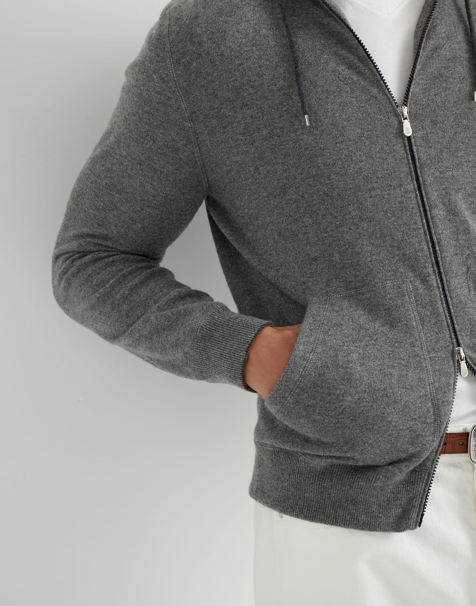 Hooded Sweater - Detail view - View Full Screen