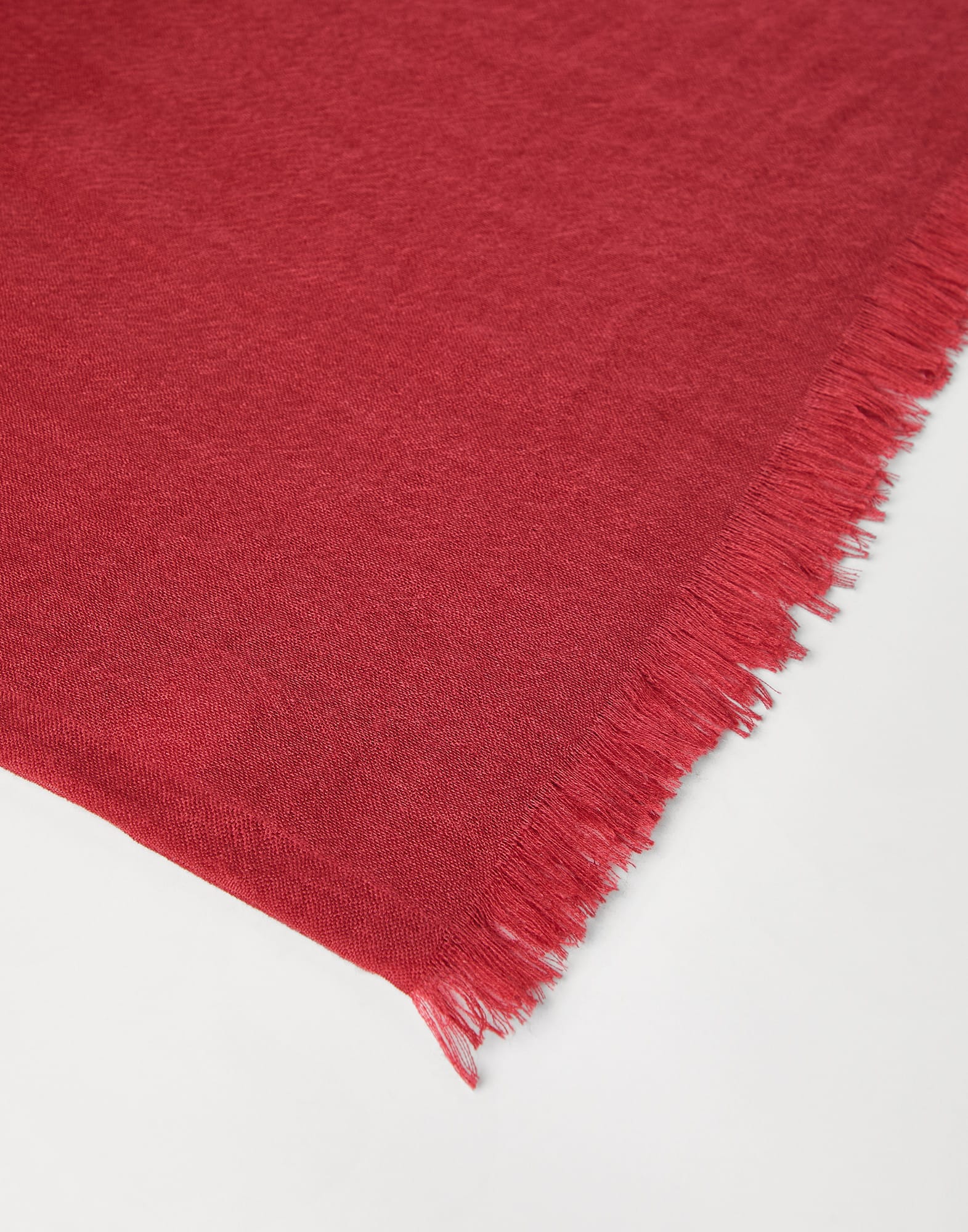 Cashmere and silk scarf for Woman in Avio Blue | Brunello Cashmere and silk scarf for Woman in Avio Blue | Brunello