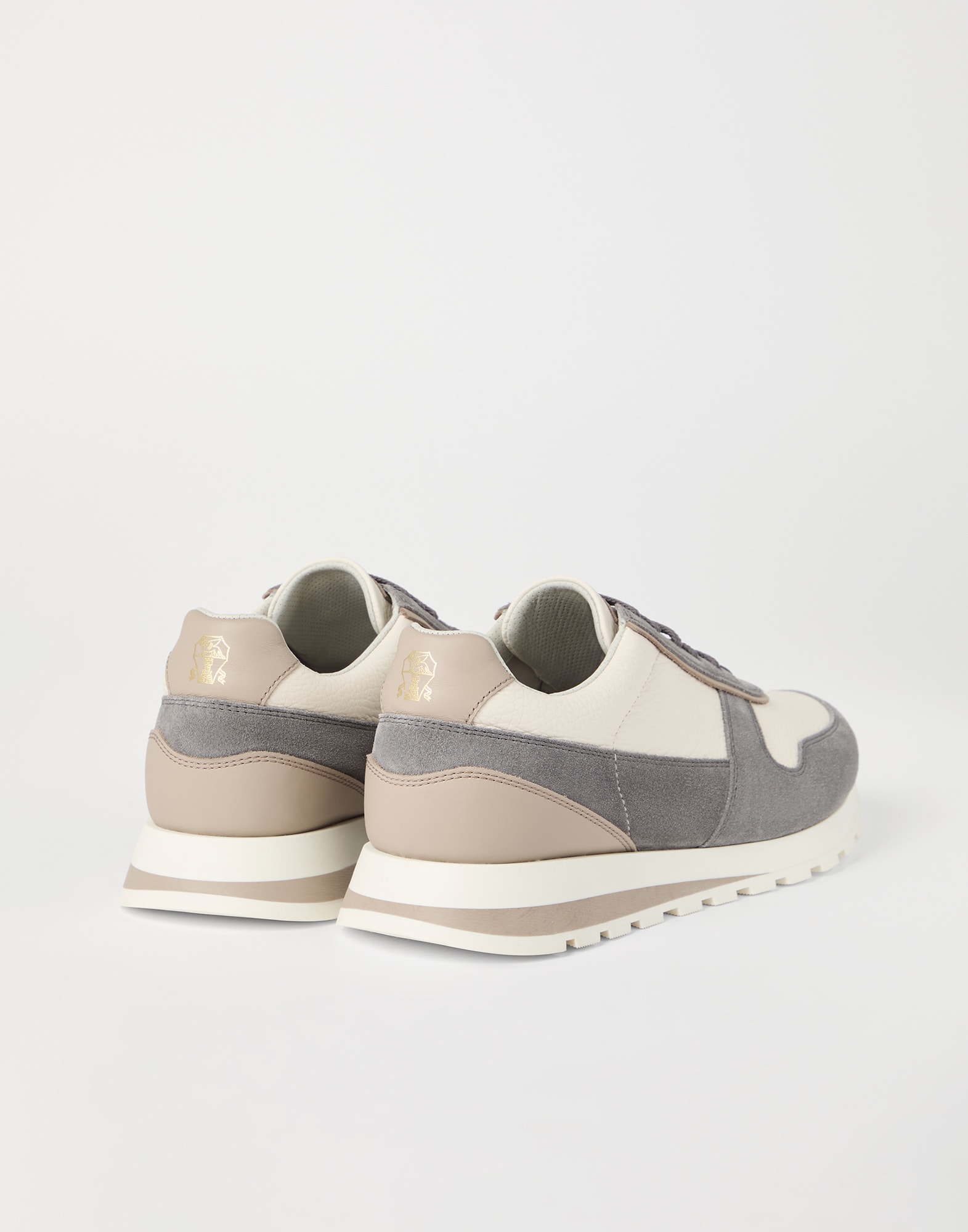 Brunello Cucinelli|SNEAKERS (MZUESLA289 CJI86) Calfskin and Brunello Cucinelli|SNEAKERS (MZUESLA289 CJI86) Calfskin and