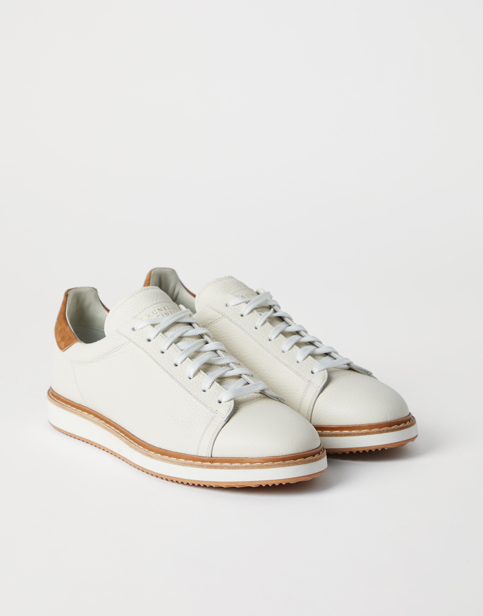 スニーカー BRUNELLO CUCINELLI メンズ 向け パナマ カーフスキン スニーカー | Brunello Cucinelli