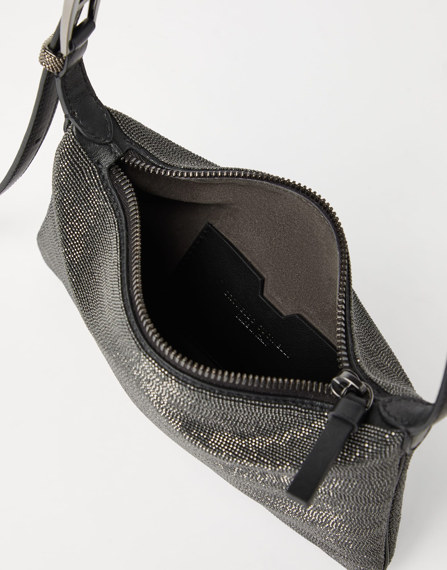バッグ・カバンその他 BRUNELLO CUCINELLI BC Duo Precious shoulder bag BC Duo Precious Shoulder bag for Woman in Black | Brunello