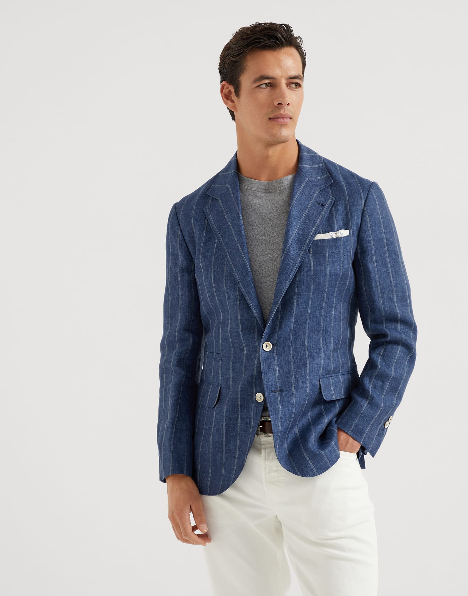Single Breasted Blazer - Front view - View Full Screen