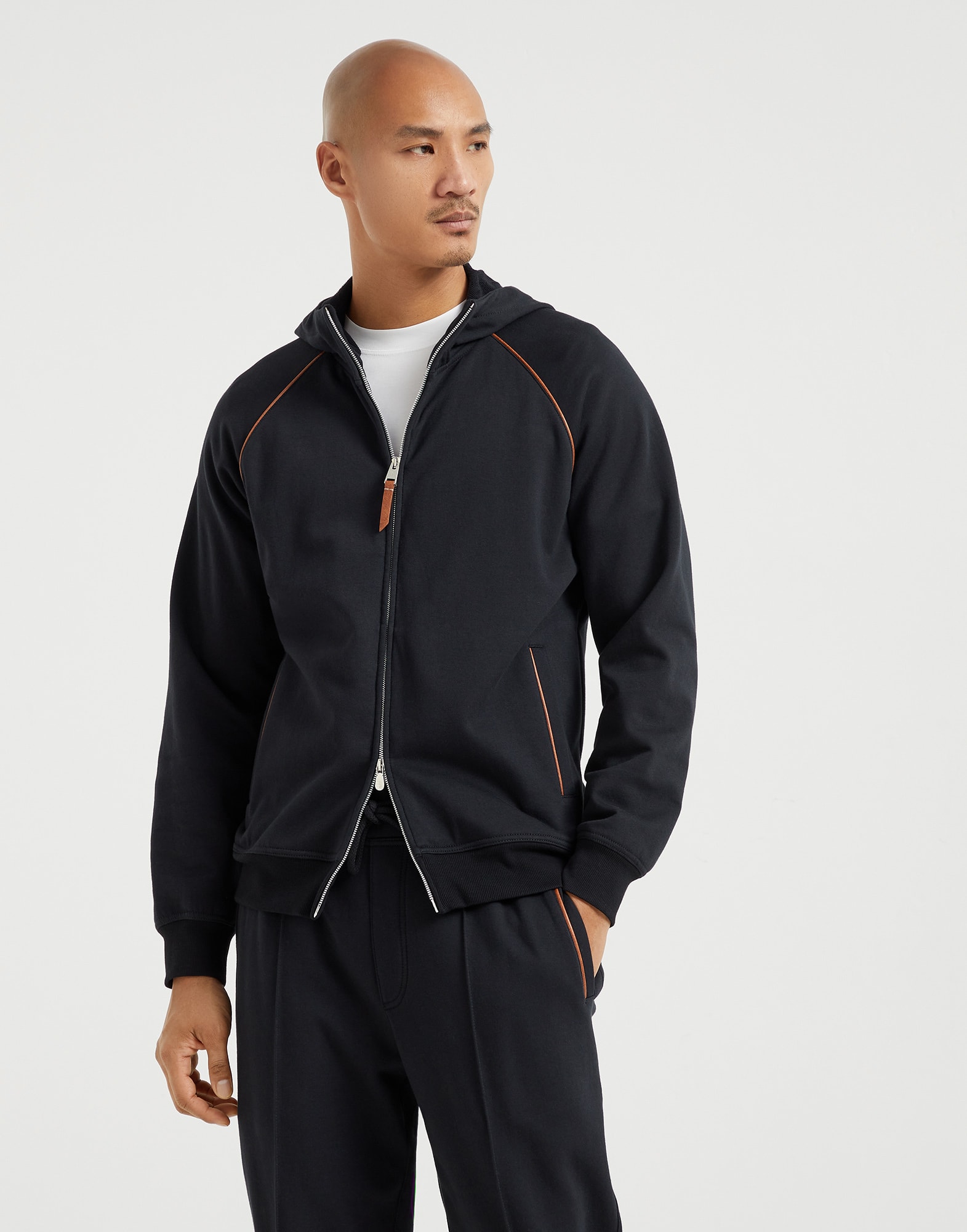 Brunello Cucinelli|HOOD/ZIP-UP (MM8319069G C101) Brunello Brunello Cucinelli|HOOD/ZIP-UP (MM8319069G C101) Brunello