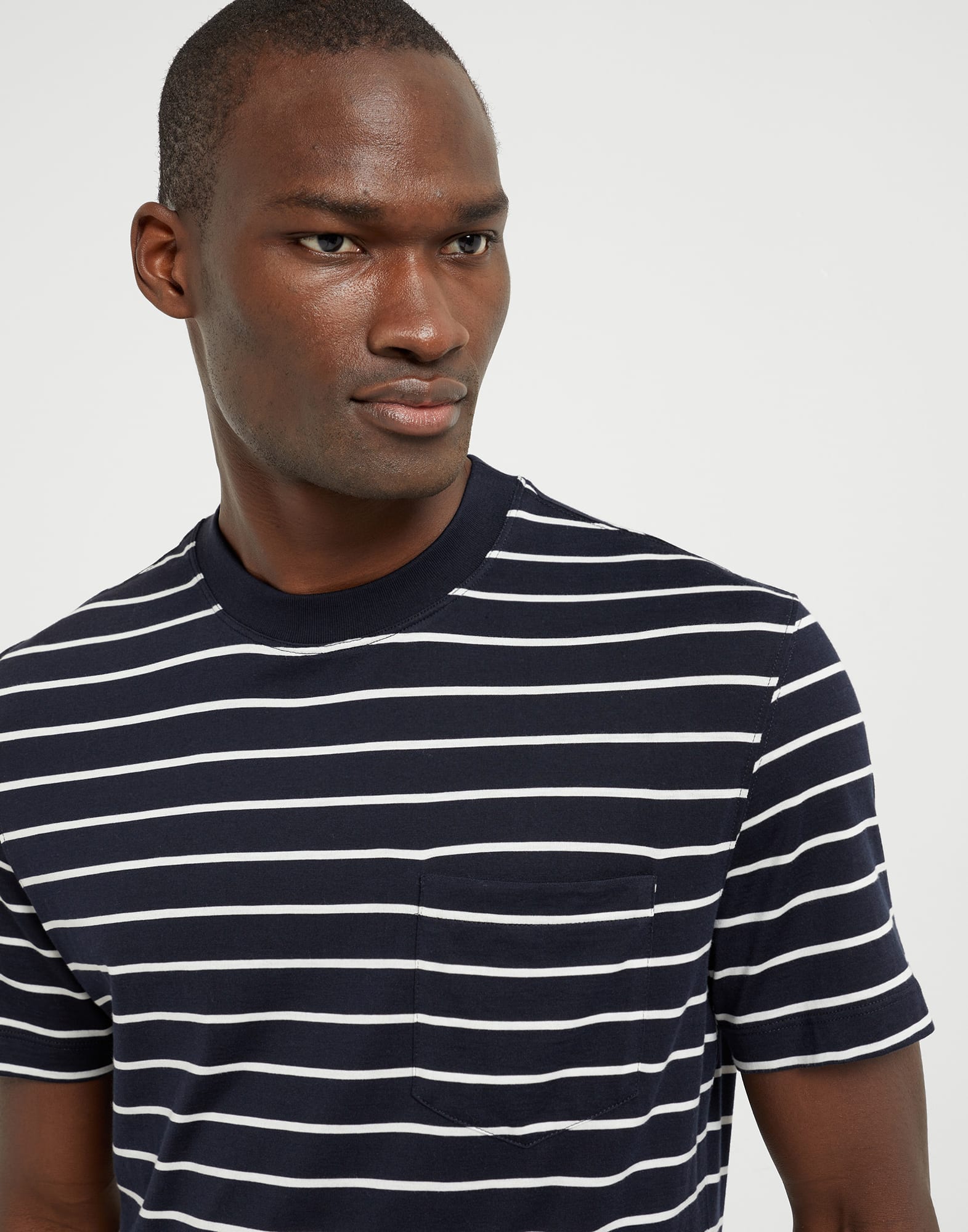 関税&送料込み】Brunello Cucinelli Striped T-Shirt Striped 関税&送料込み】Brunello Cucinelli Striped T-Shirt Striped