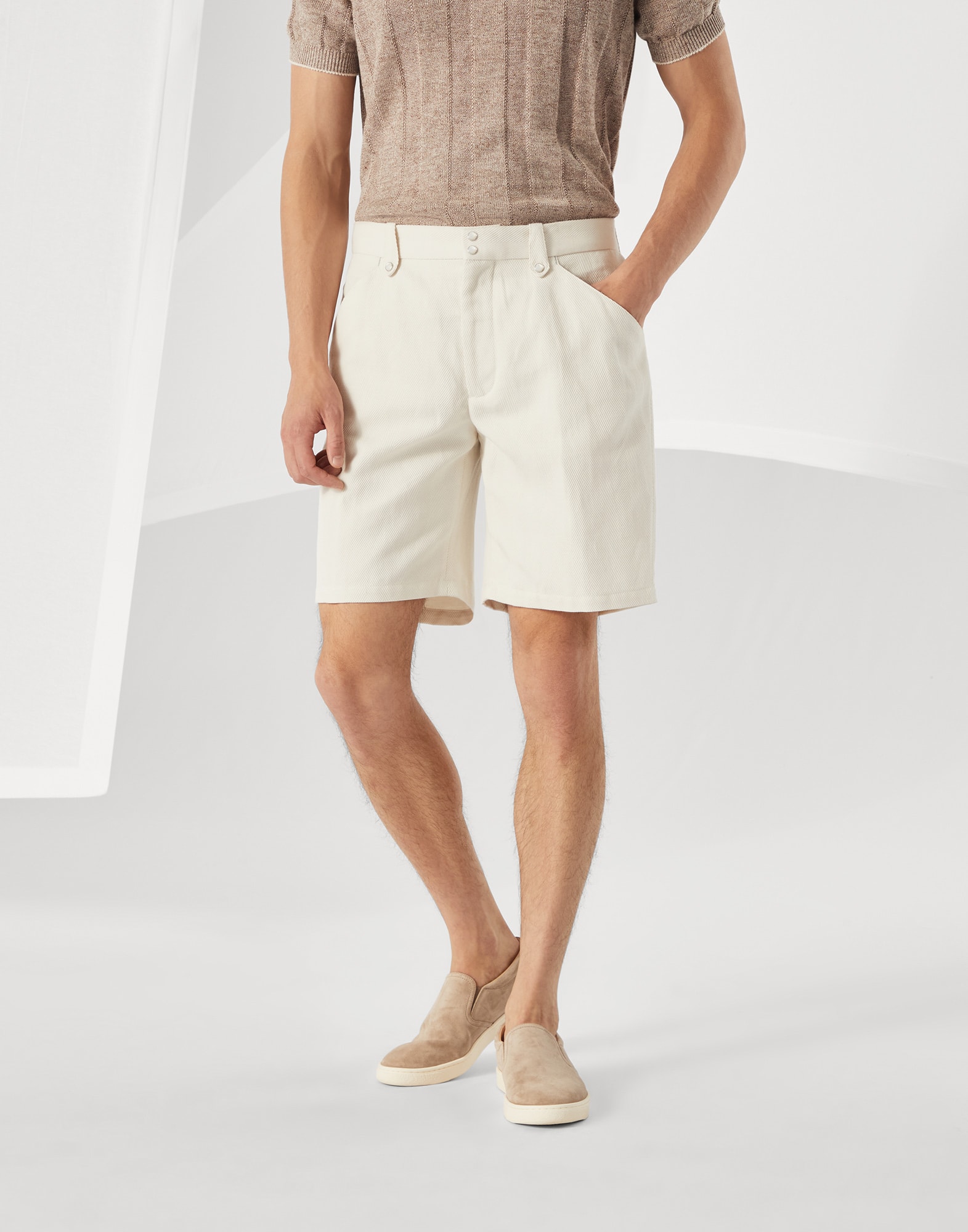 Chevron Bermuda shorts (251MR471U0055C00310) for Man Chevron Bermuda shorts (251MR471U0055C00310) for Man