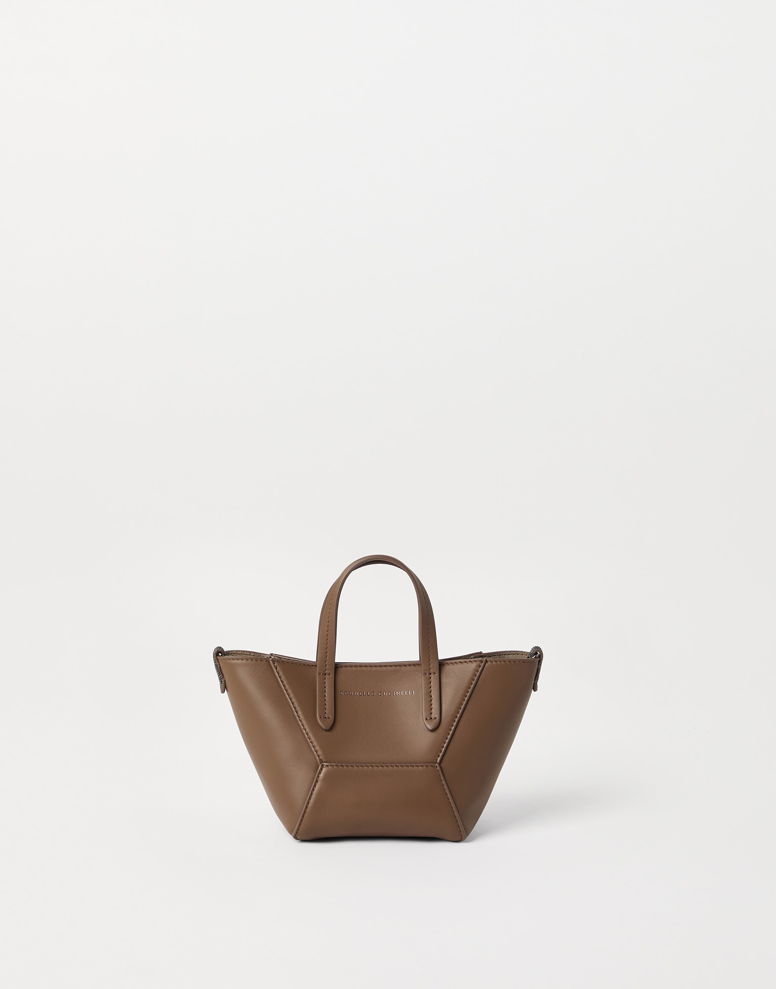 BRUNELLO CUCINELLI ♪ BC Duo ミニ トートバッグ MBHED2675 BRUNELLO CUCINELLI ♪ BC Duo ミニ トートバッグ MBHED2675