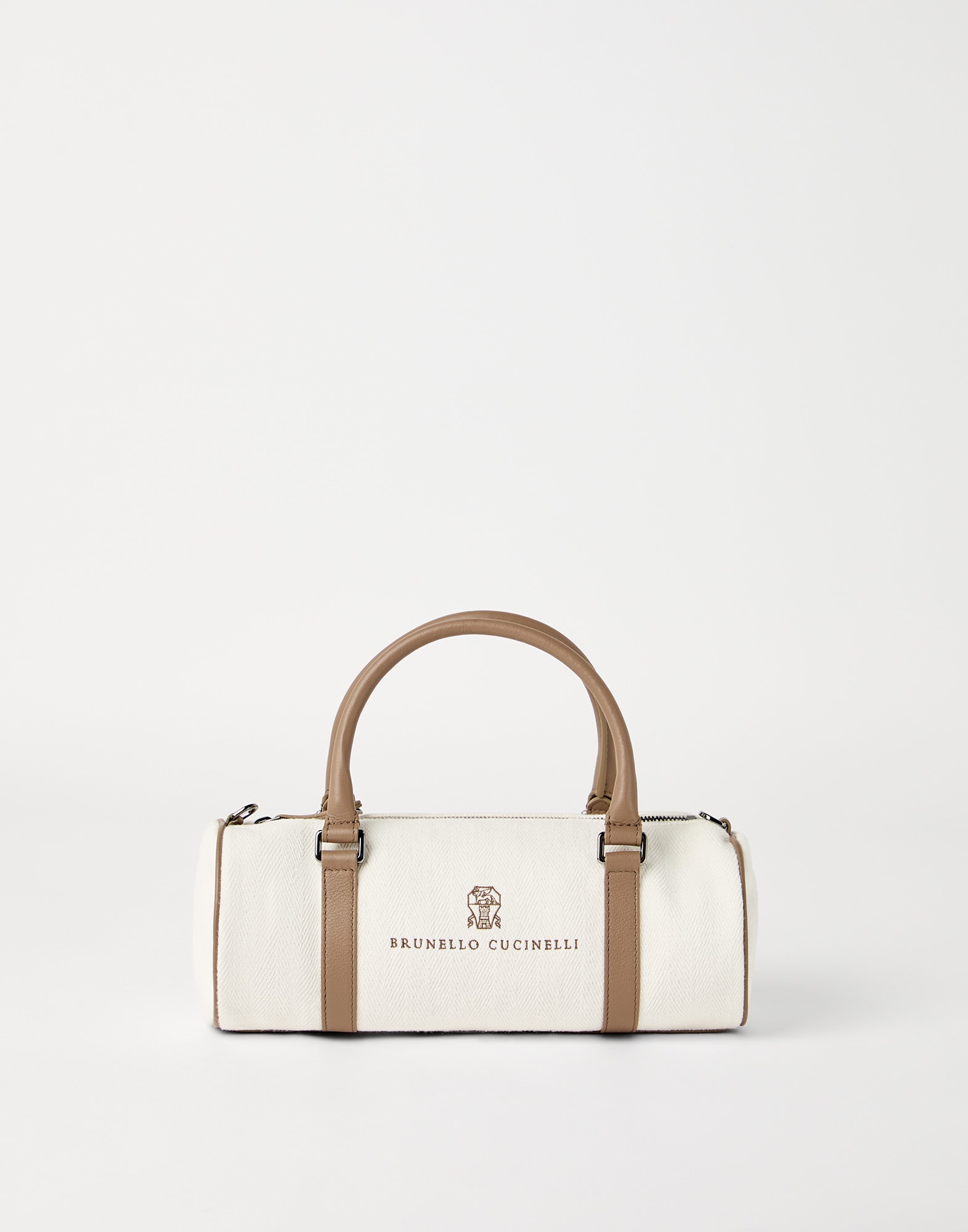 Bolso Barrel Panamá Lifestyle - Brunello Cucinelli