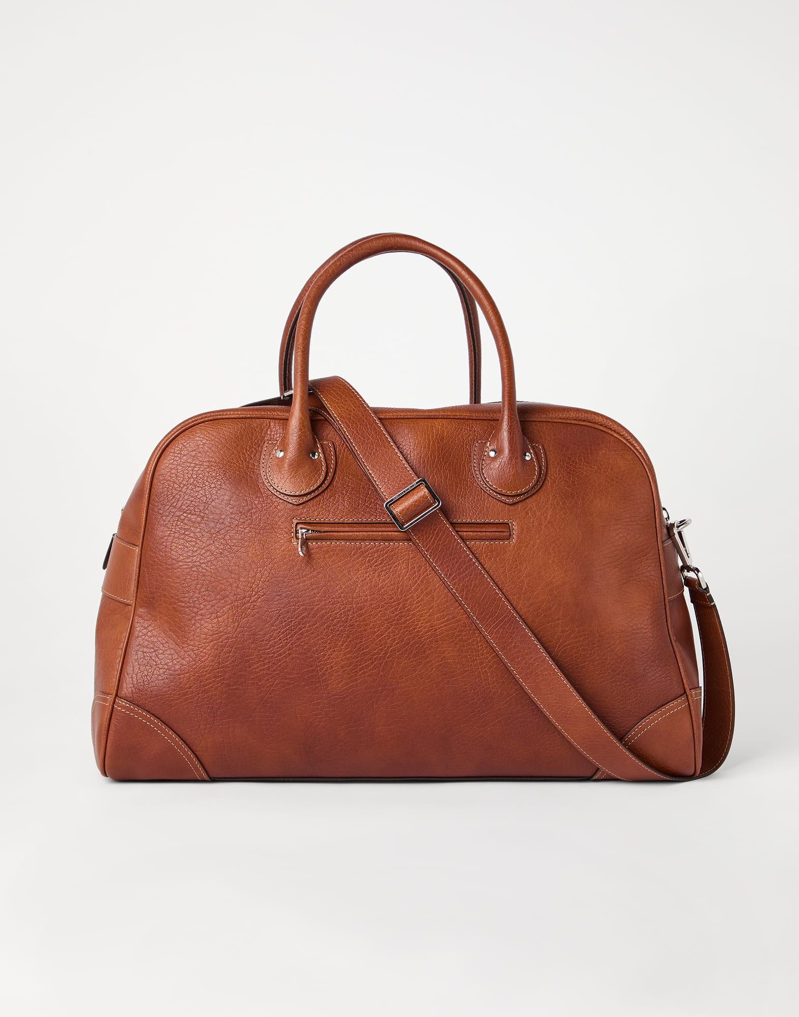 Weekender bag for Man in Copper | Brunello Cucinelli Weekender bag for Man in Copper | Brunello Cucinelli