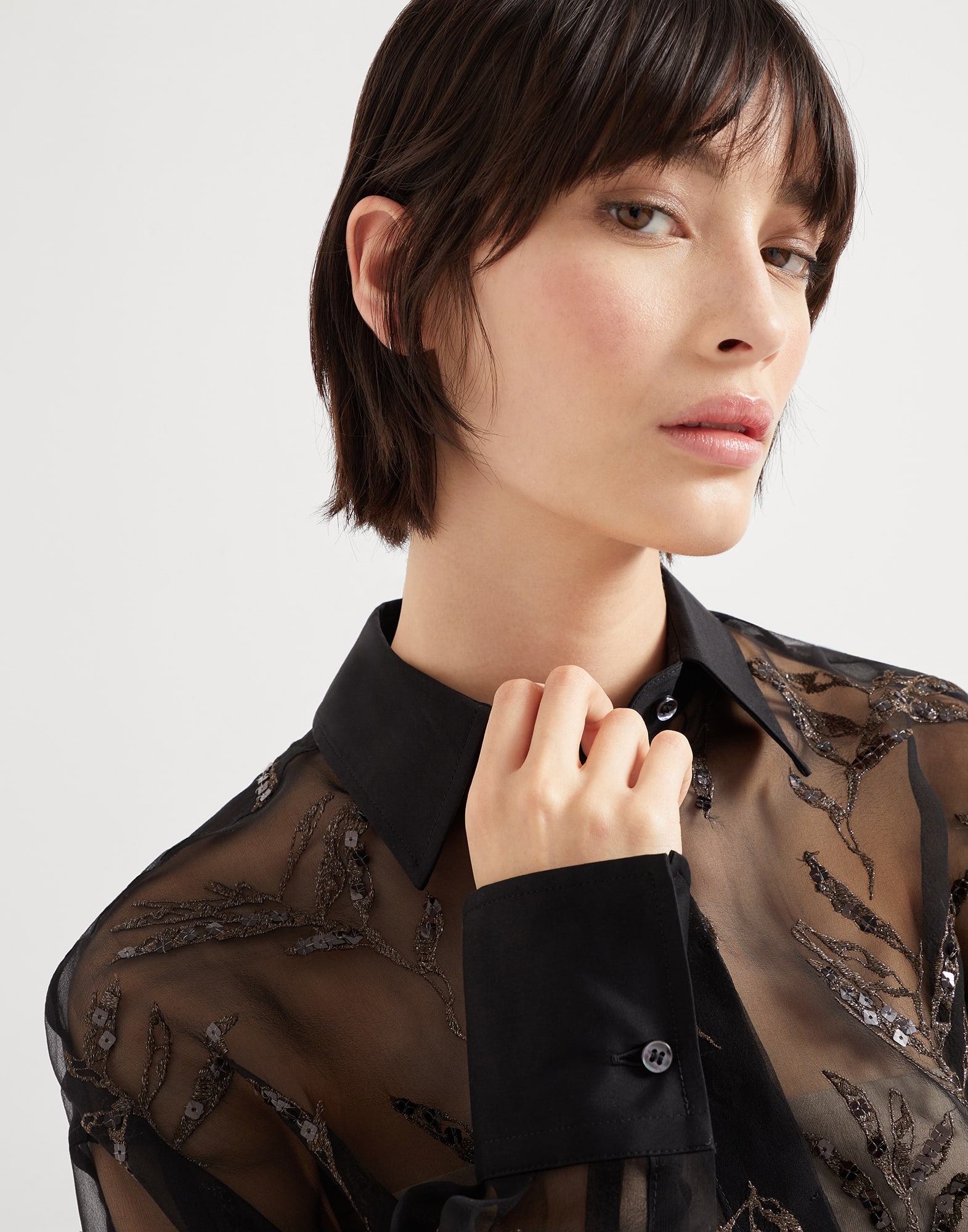 Silk Shirt - Detail view - View Full Screen