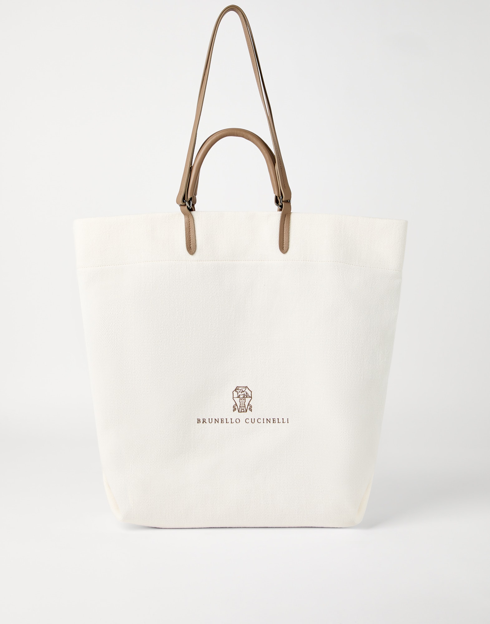 Bolso Shopper grande Panamá Lifestyle - Brunello Cucinelli