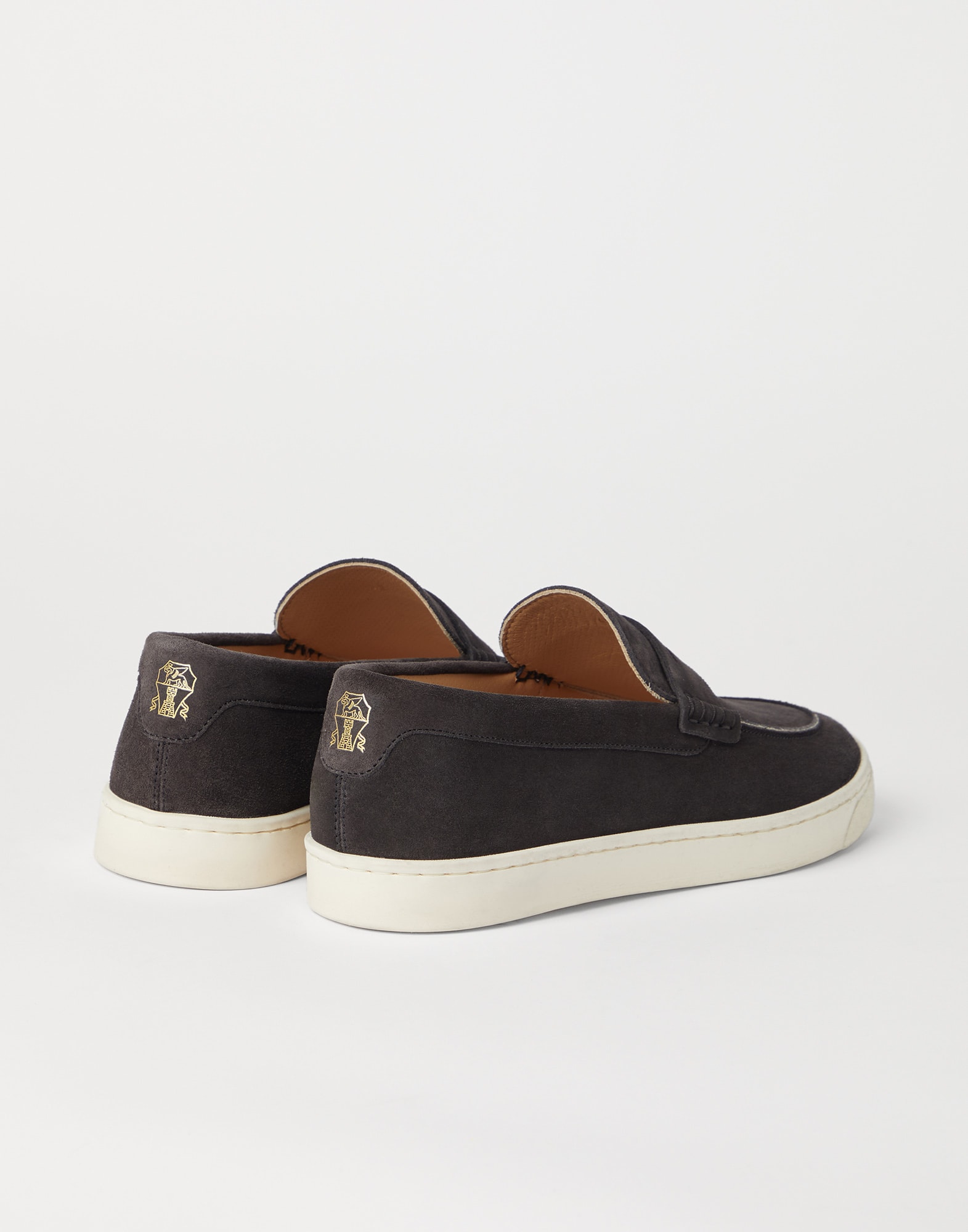 Brunello Cucinelli M0B137427CHI51 関税送料込 Loafer sneakers for Man in Blue | Brunello Cucinelli