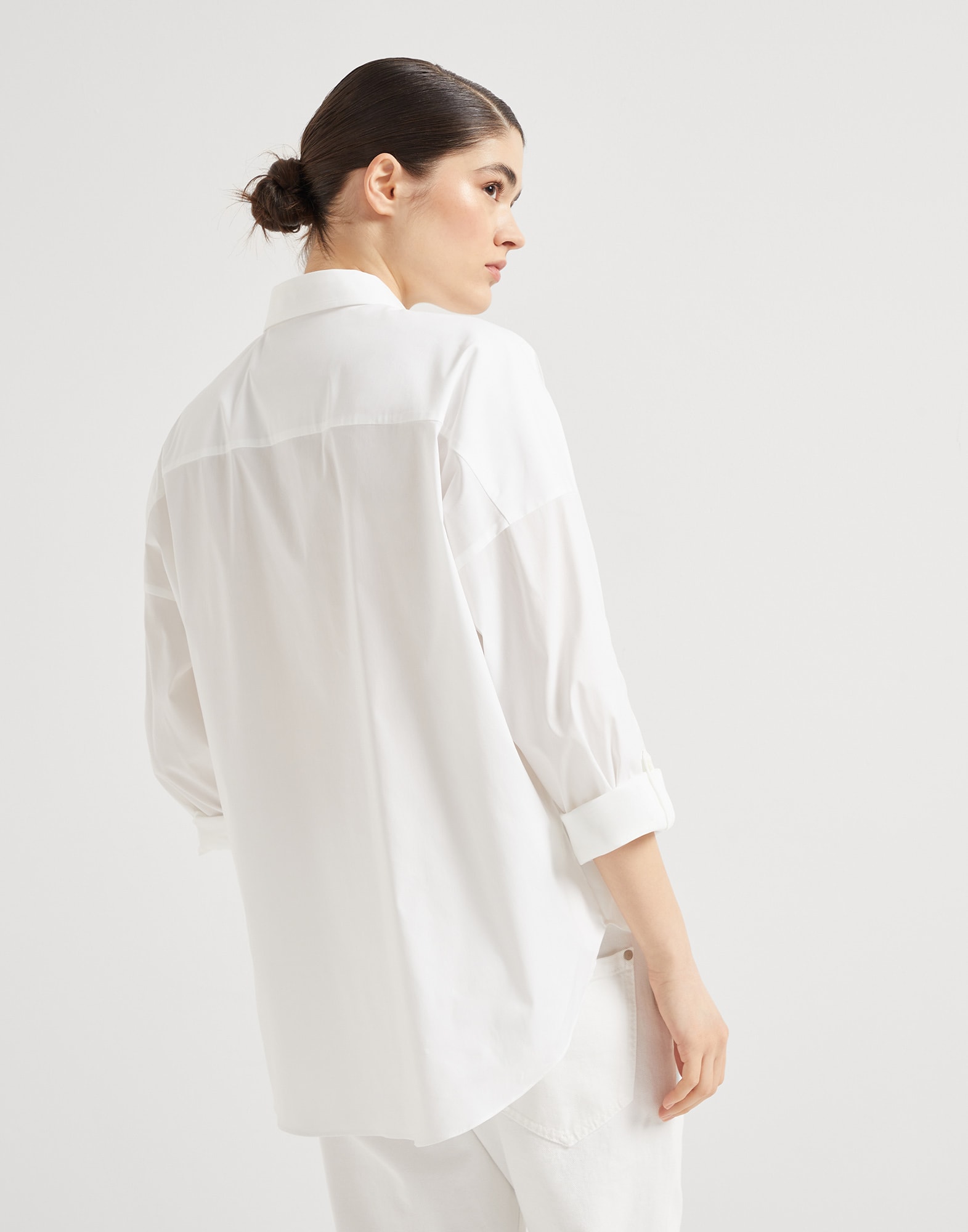Camisa de Algodón - Vista trasera - Ver pantalla completa